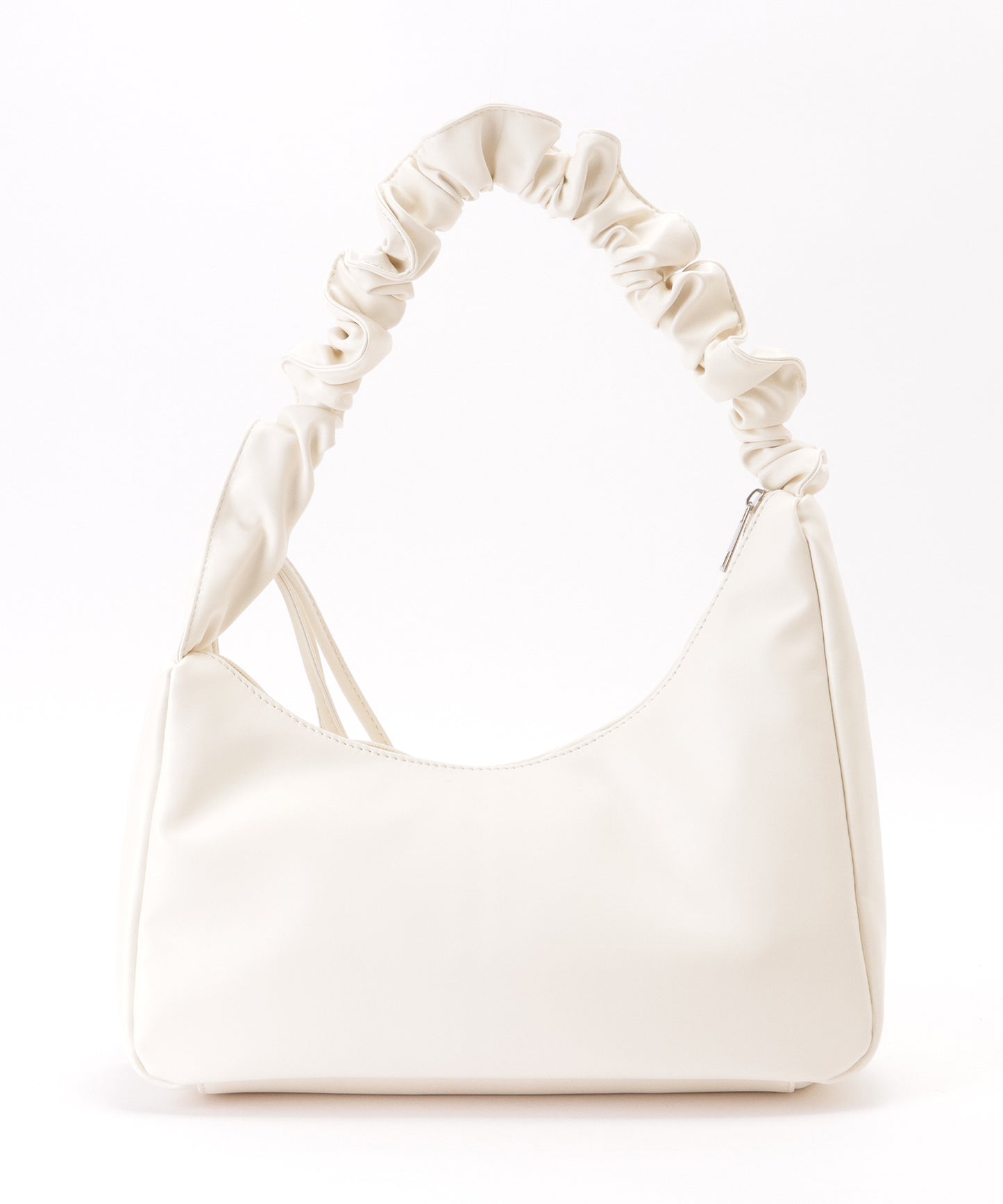 シュシュ ハンドル ショルダー バッグ