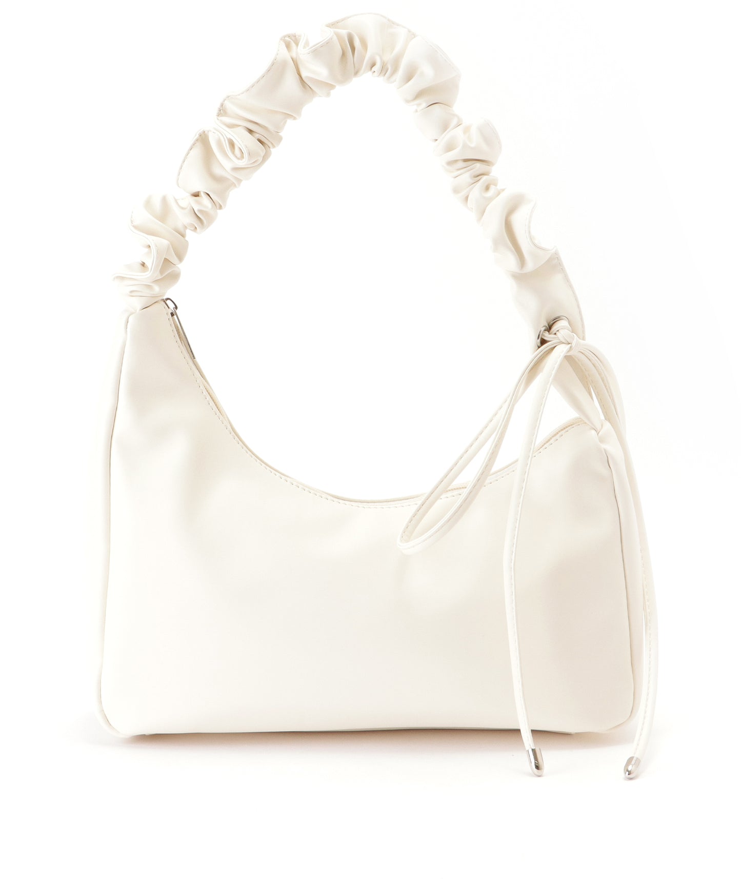 シュシュ ハンドル ショルダー バッグ