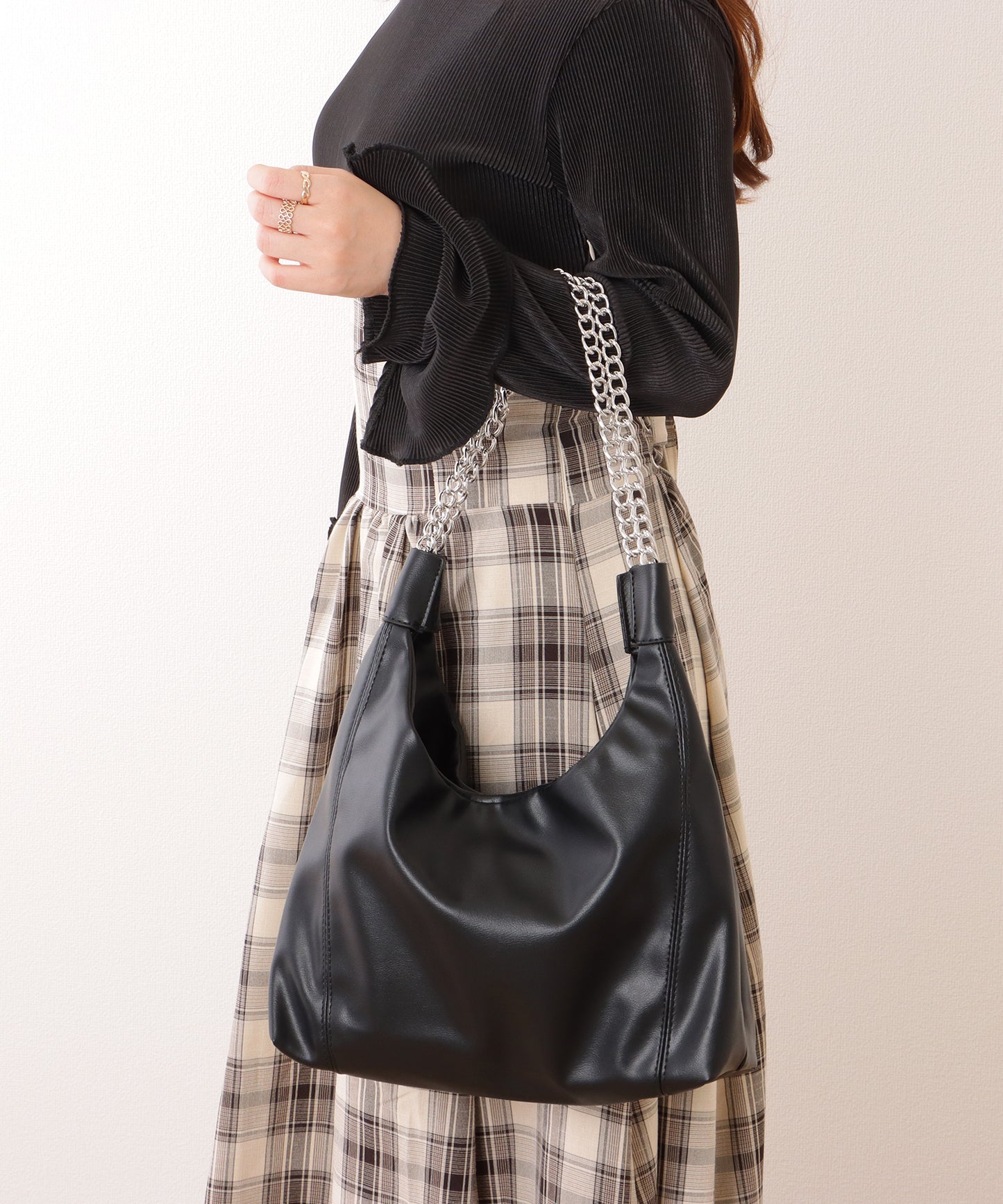 チェーン ストラップ ショルダー バッグ