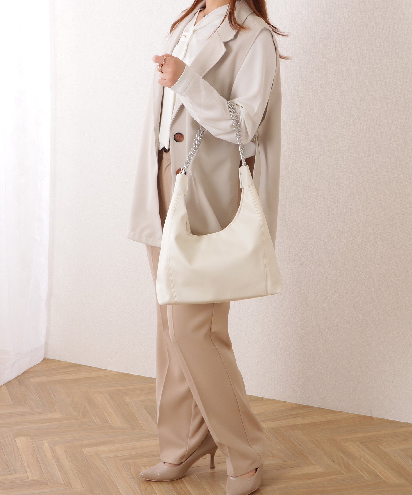チェーン ストラップ ショルダー バッグ