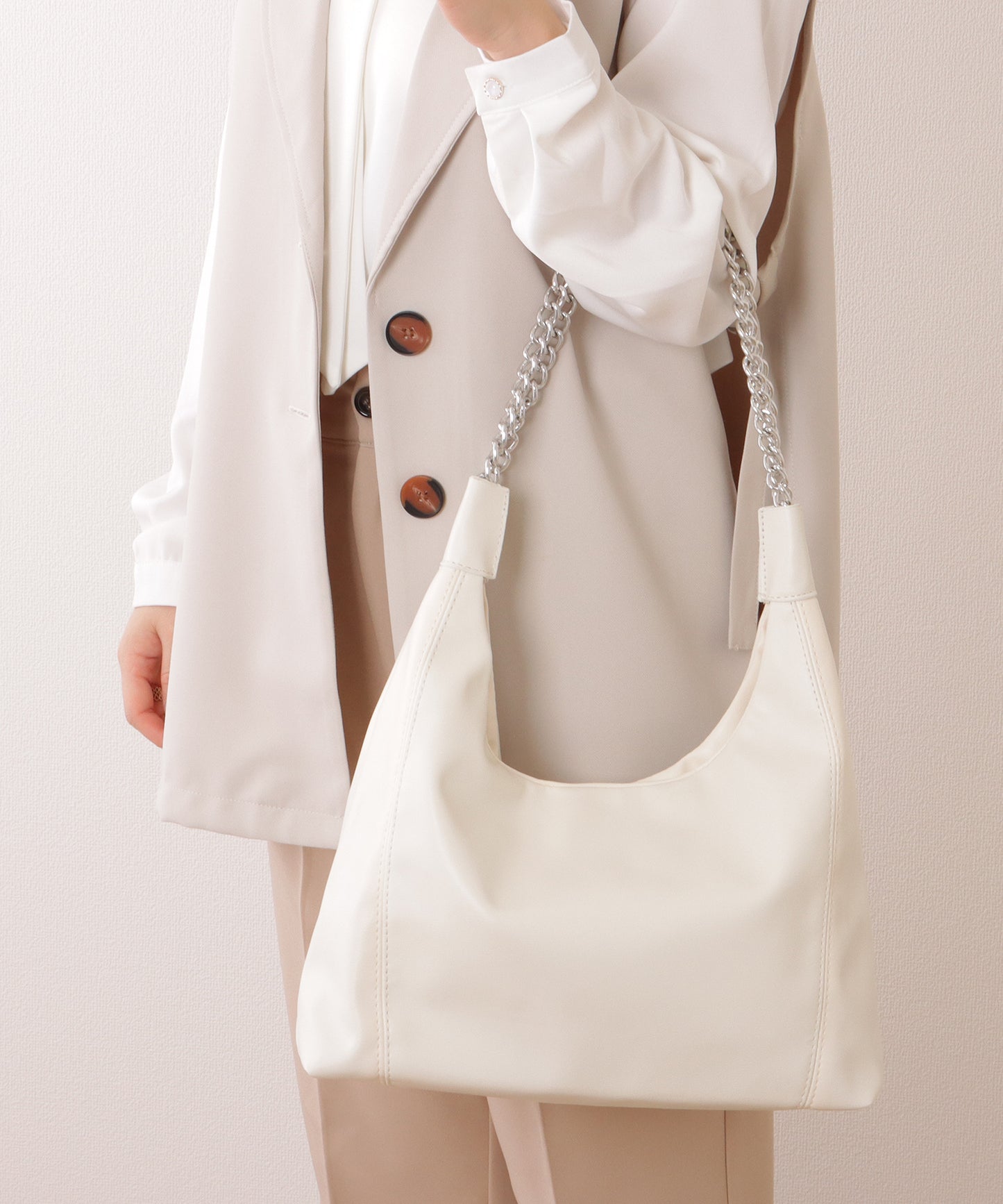 チェーン ストラップ ショルダー バッグ