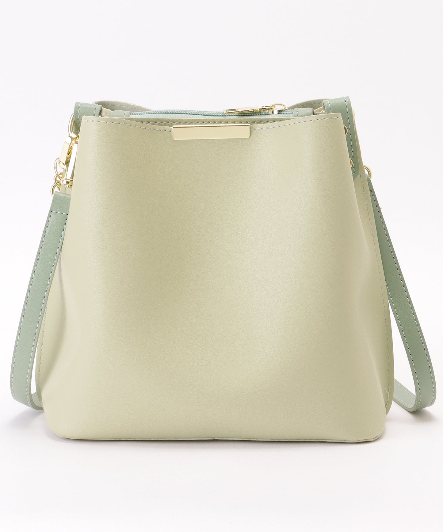 チェーン付き 2WAY スクエア ショルダーバッグ