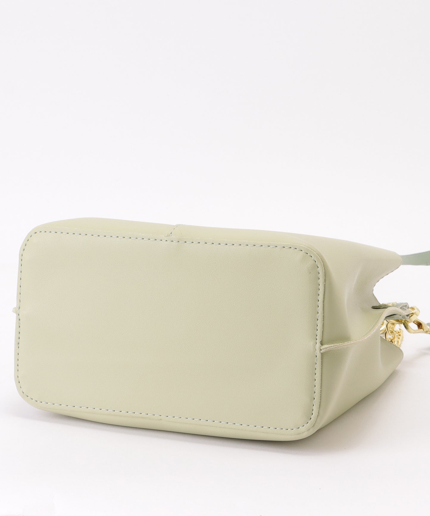 チェーン付き 2WAY スクエア ショルダーバッグ