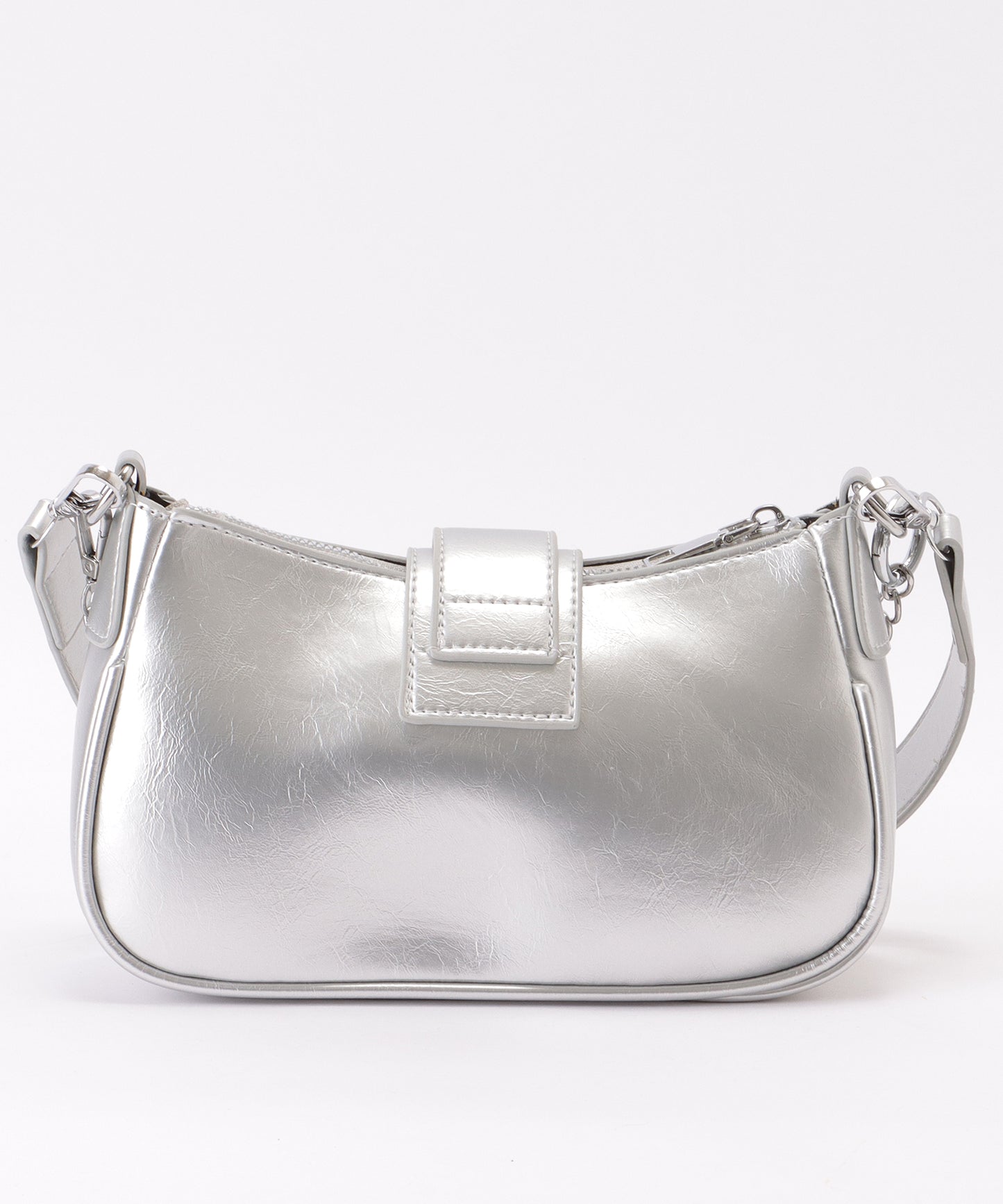 チェーン ストラップ ベルト付き ショルダーバッグ