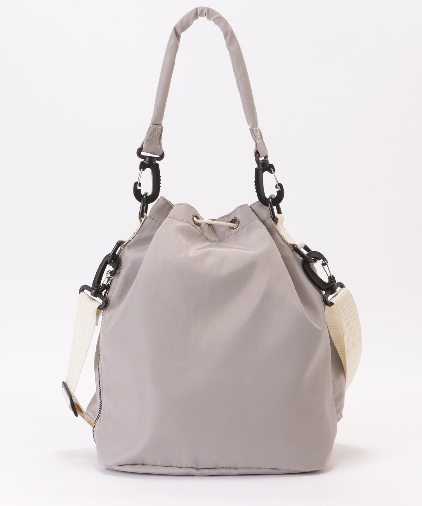 ダブルストラップ ミリタリー 巾着 ショルダー バッグ