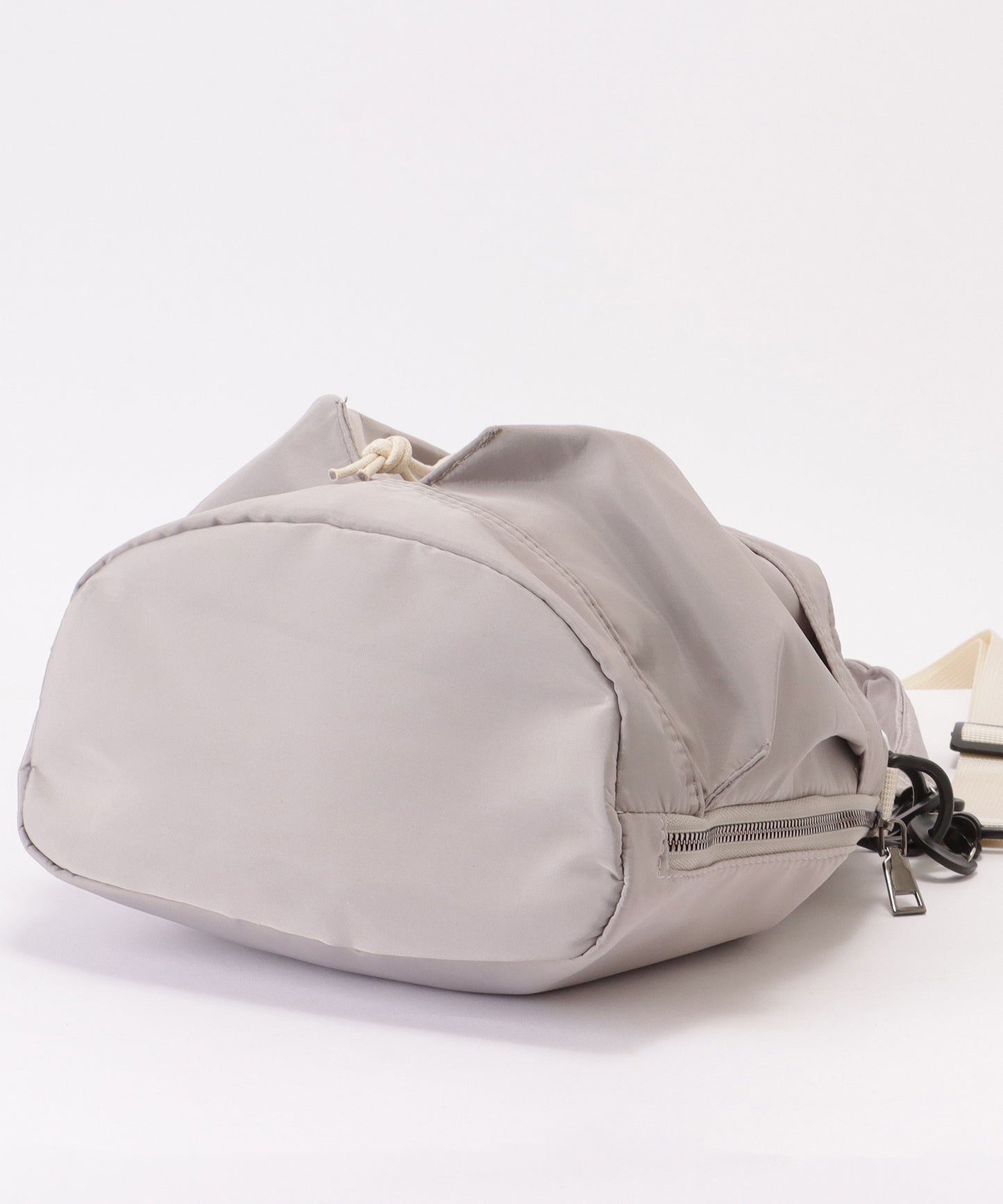 ダブルストラップ ミリタリー 巾着 ショルダー バッグ