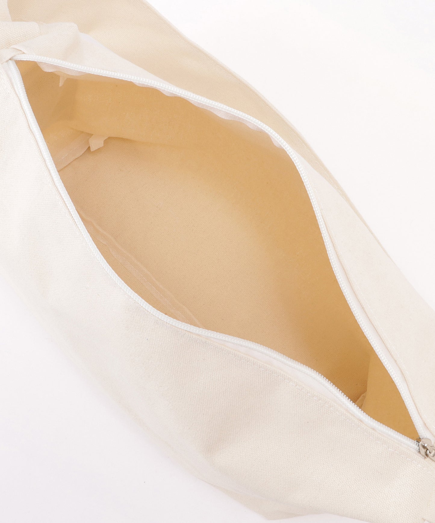 ポケット付き 大容量 ファスナー ビッグ ショルダーバッグ