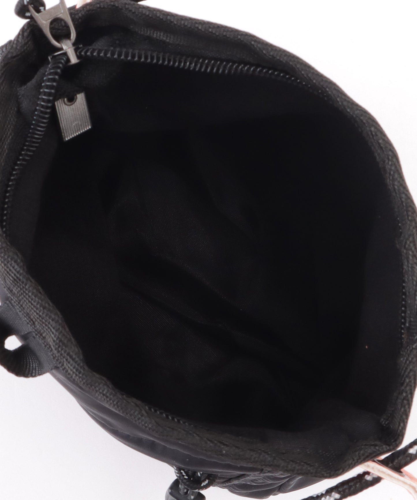 コード ストラップ 多ポケット サコッシュ バッグ