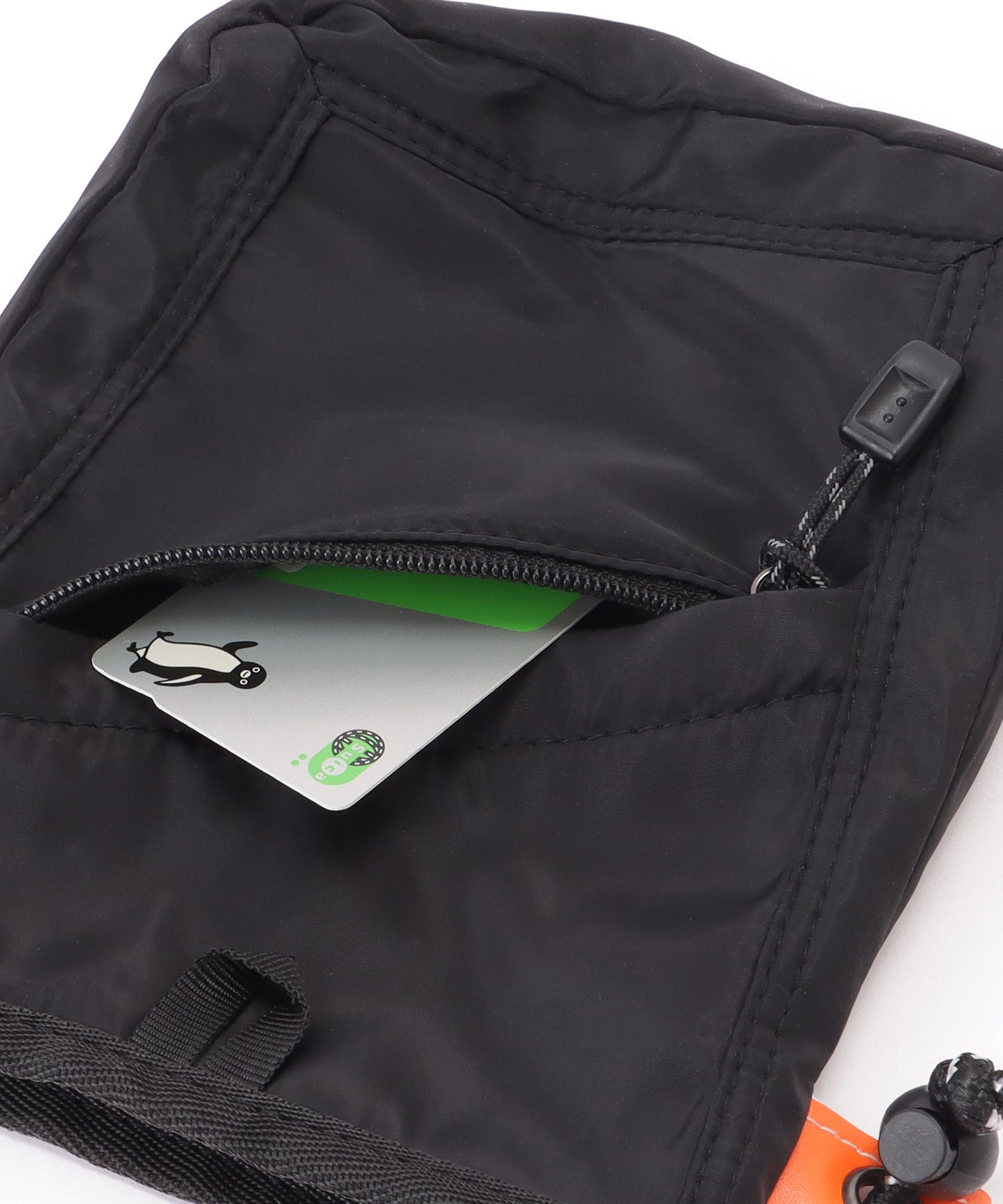 コード ストラップ 多ポケット サコッシュ バッグ