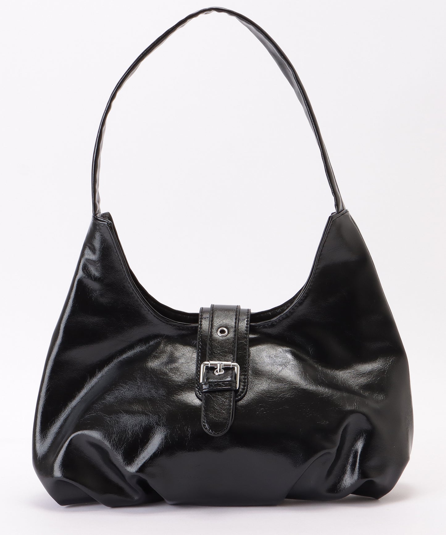 ベルト付き ワンハンドル ショルダーバッグ