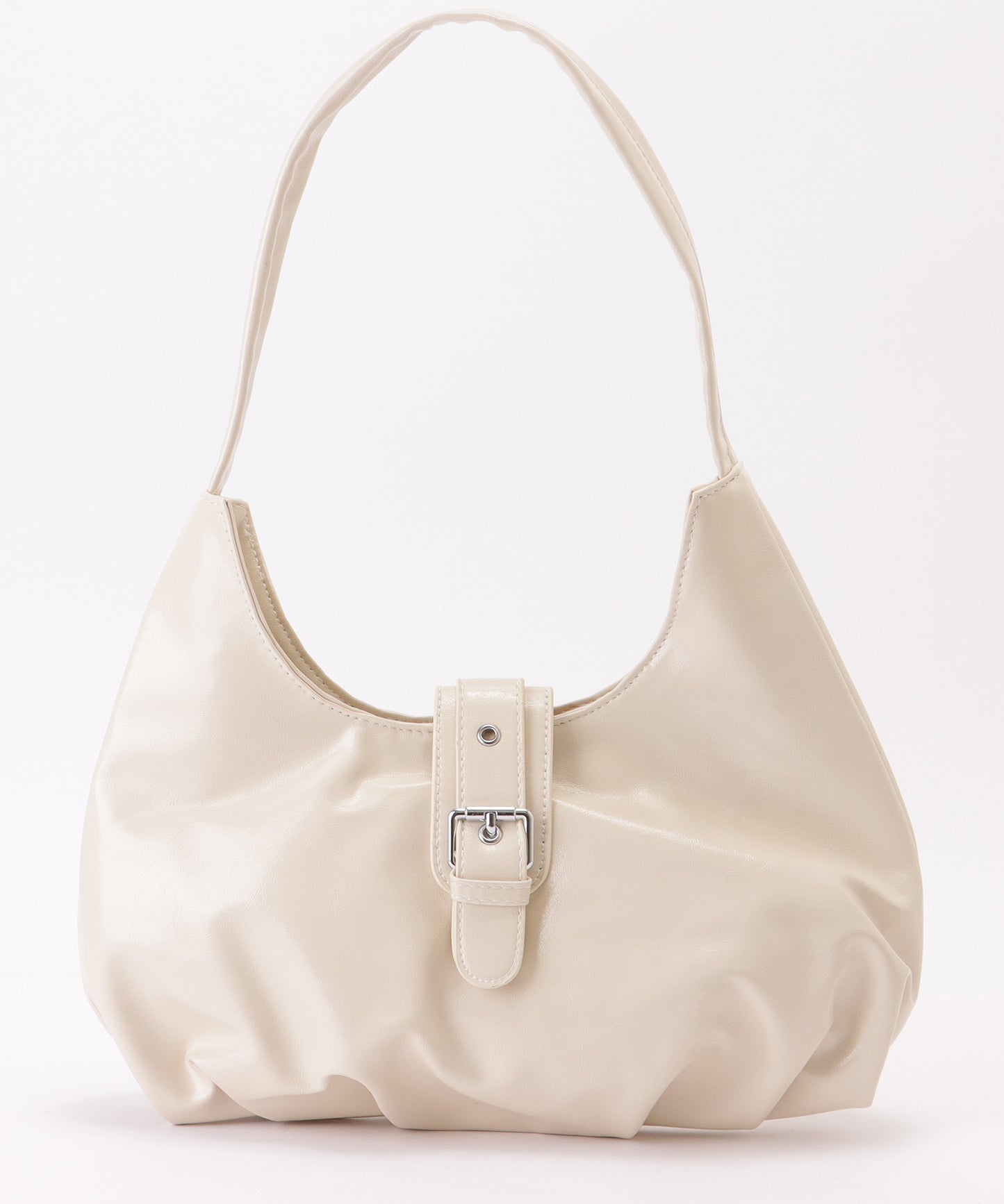 ベルト付き ワンハンドル ショルダーバッグ