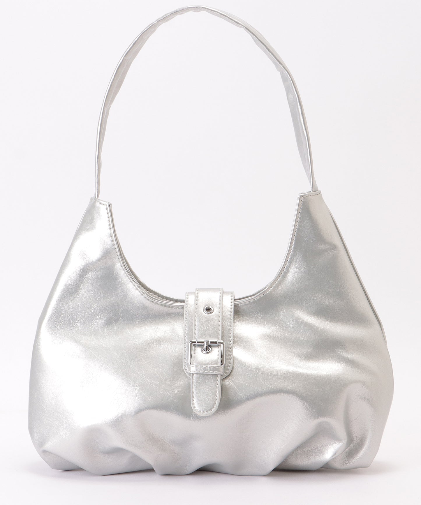 ベルト付き ワンハンドル ショルダーバッグ