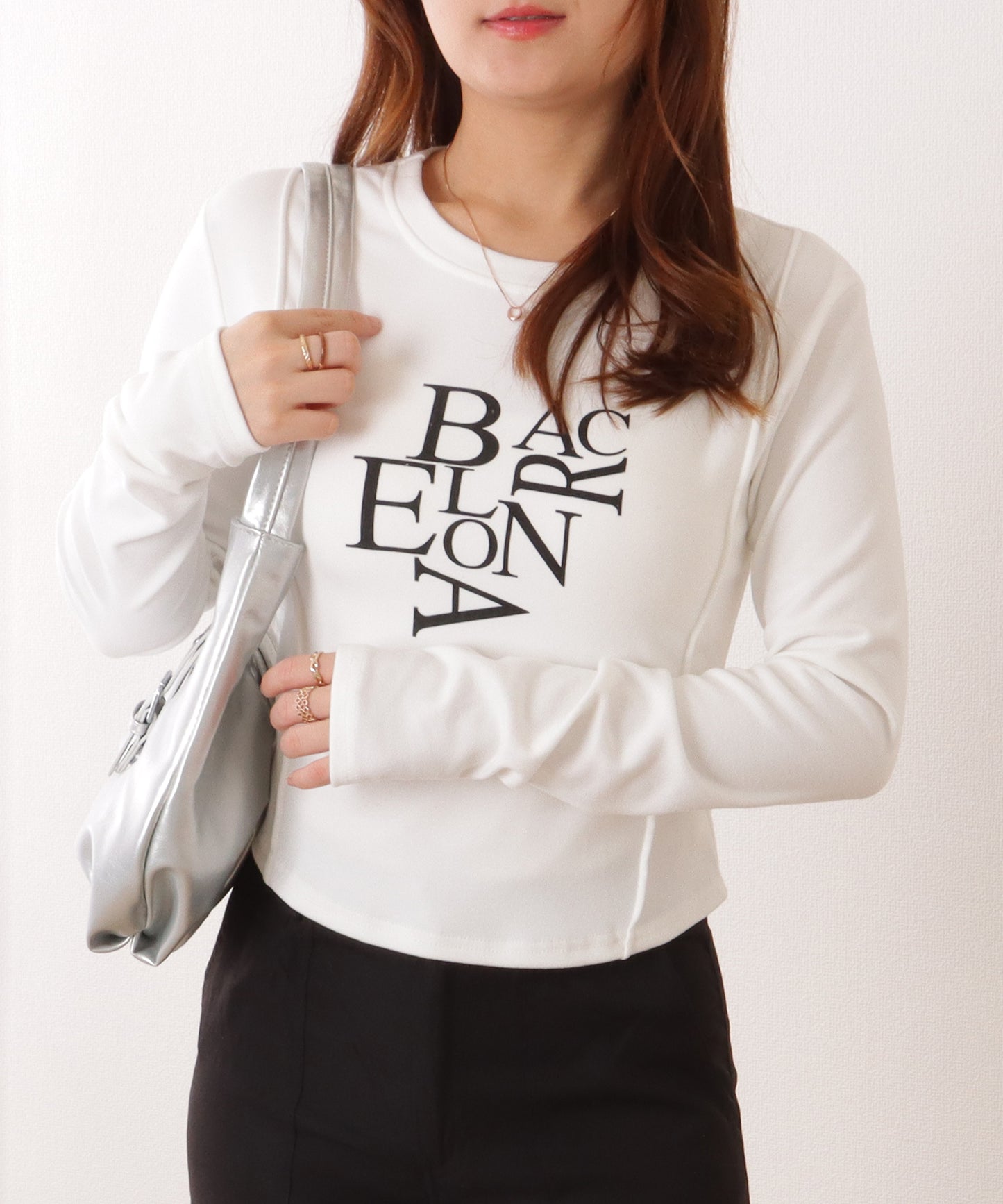 ベルト付き ワンハンドル ショルダーバッグ