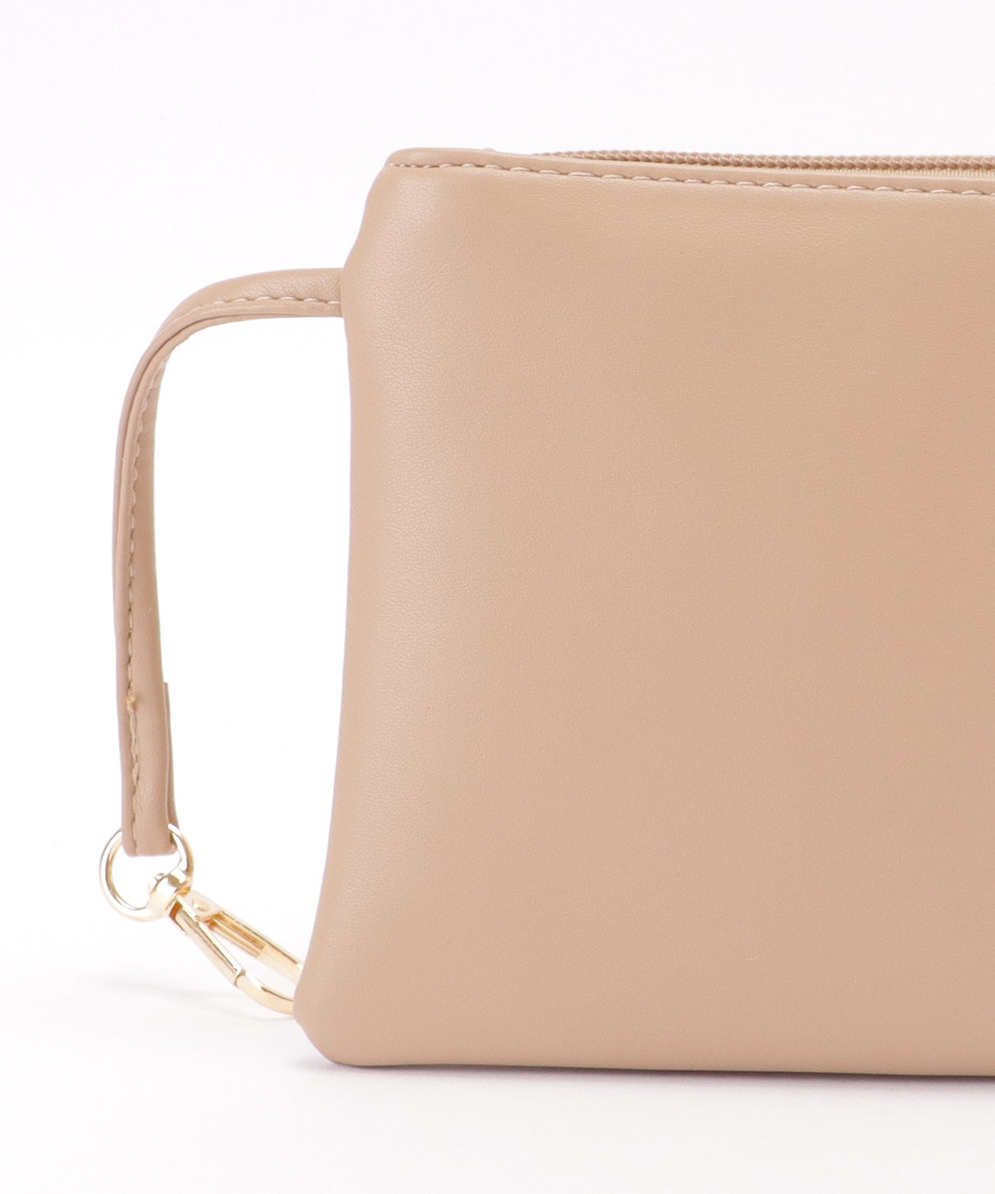 マルチポーチ付きキルティングチェーンショルダーバッグ