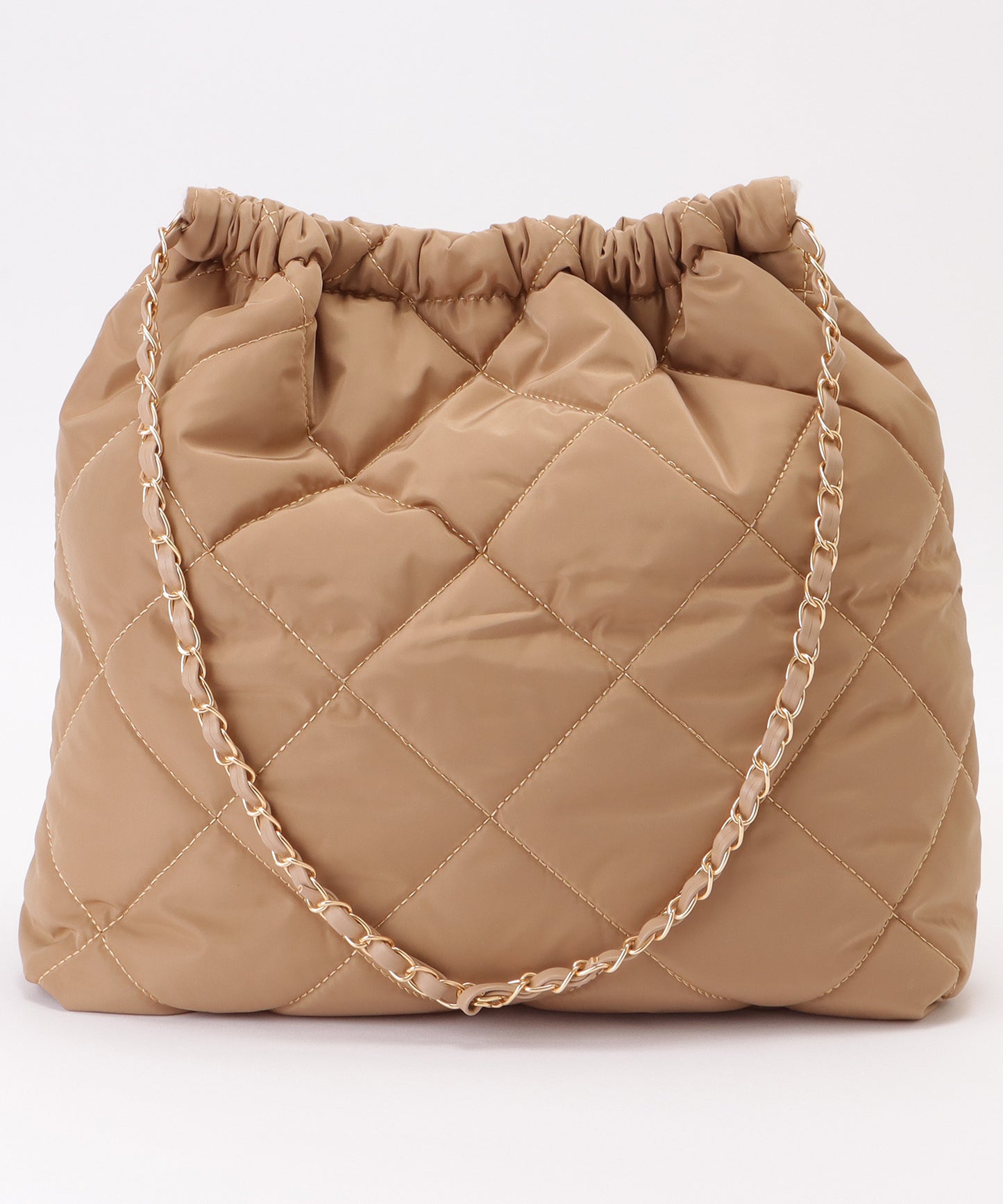 マルチポーチ付きキルティングチェーンショルダーバッグ
