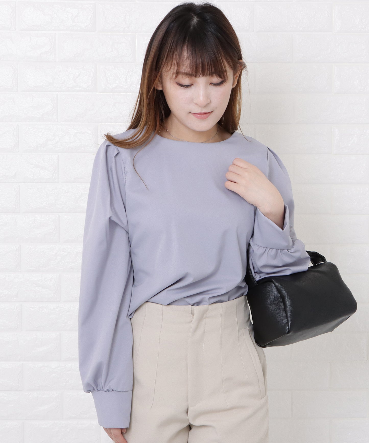 ワンハンドル2wayミニバッグ