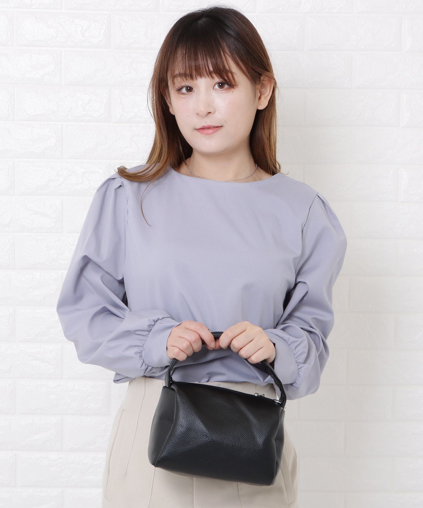 ワンハンドル2wayミニバッグ