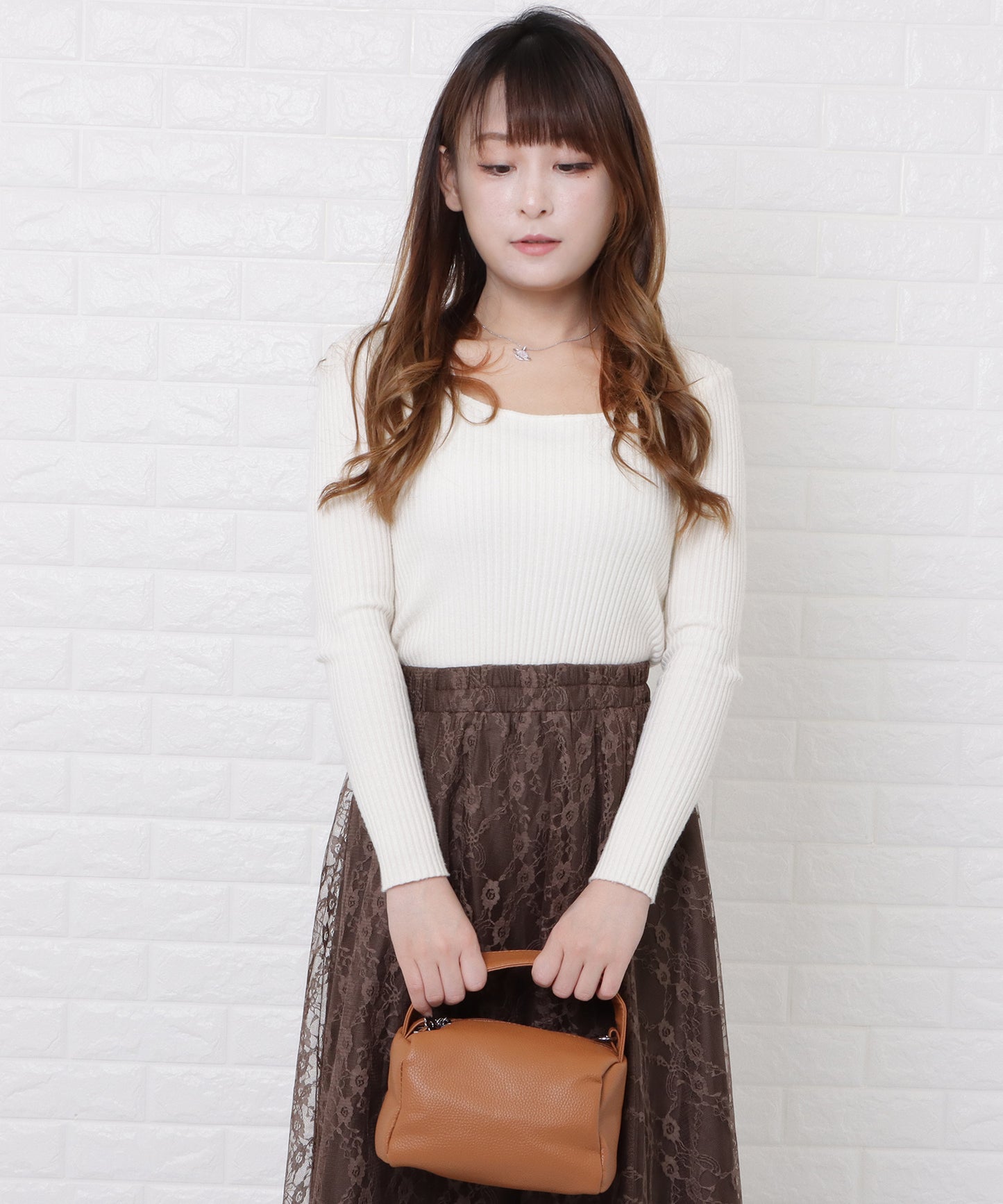 ワンハンドル2wayミニバッグ