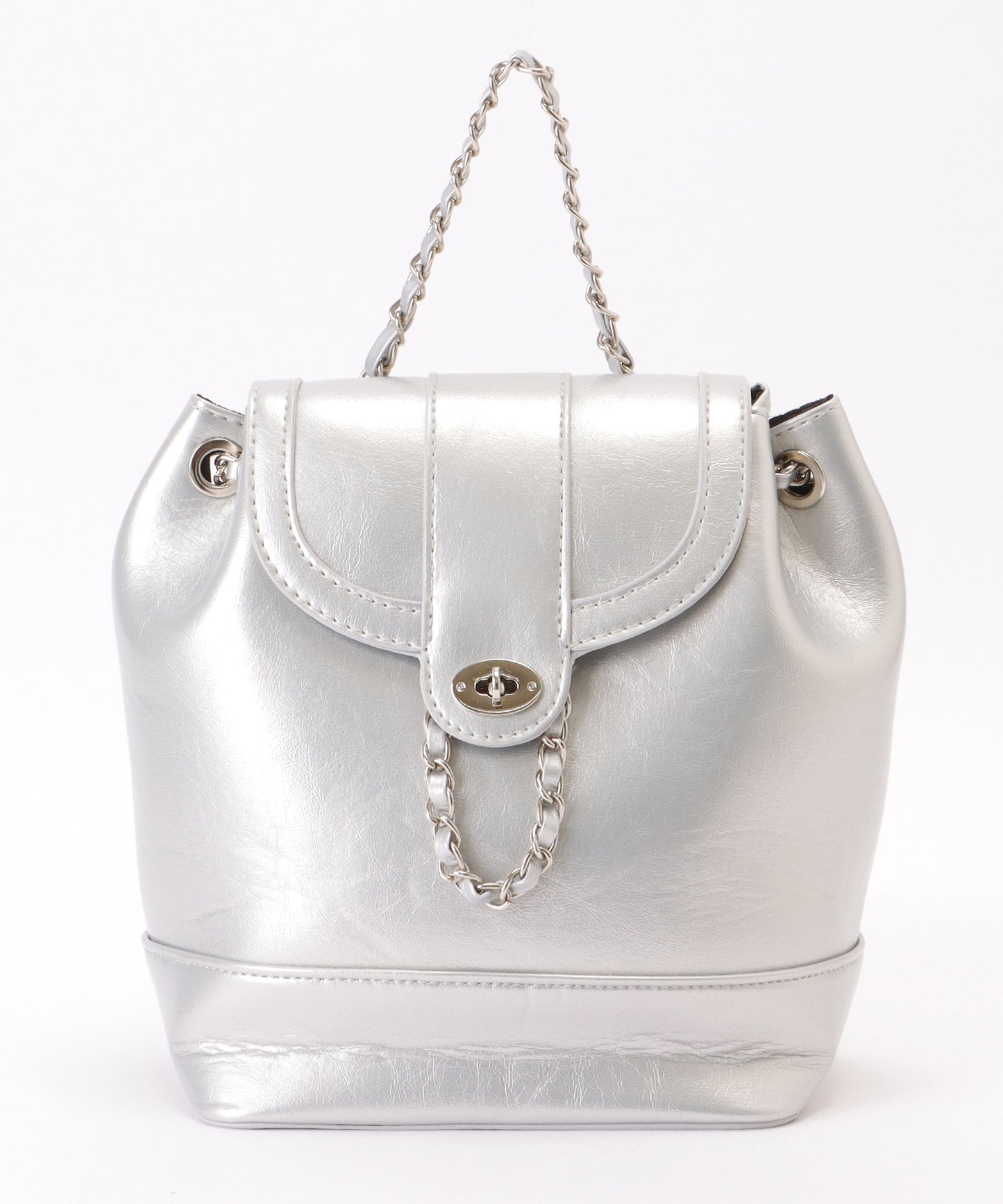 チェーン ストラップ コンパクト リュックサック