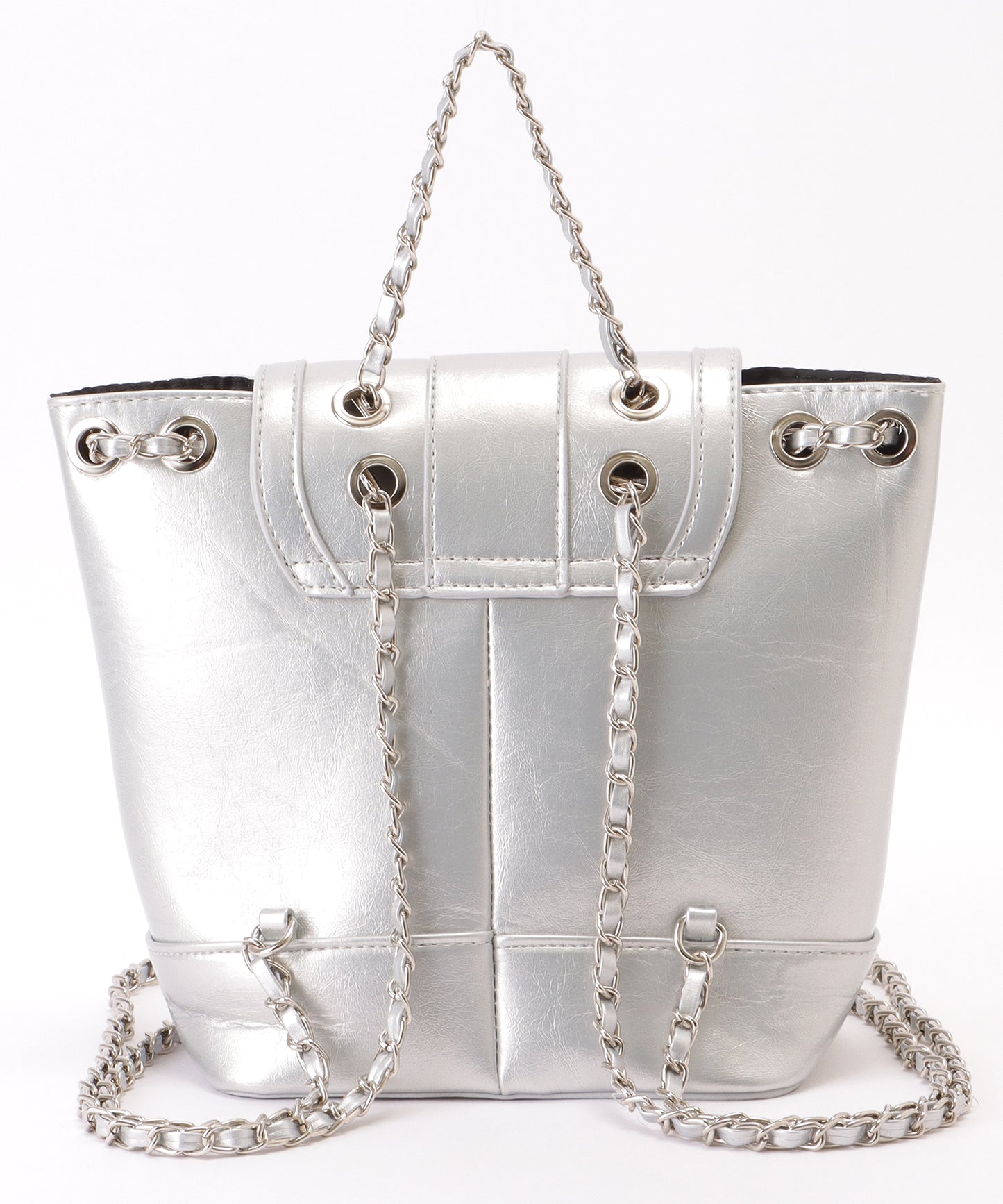 チェーン ストラップ コンパクト リュックサック