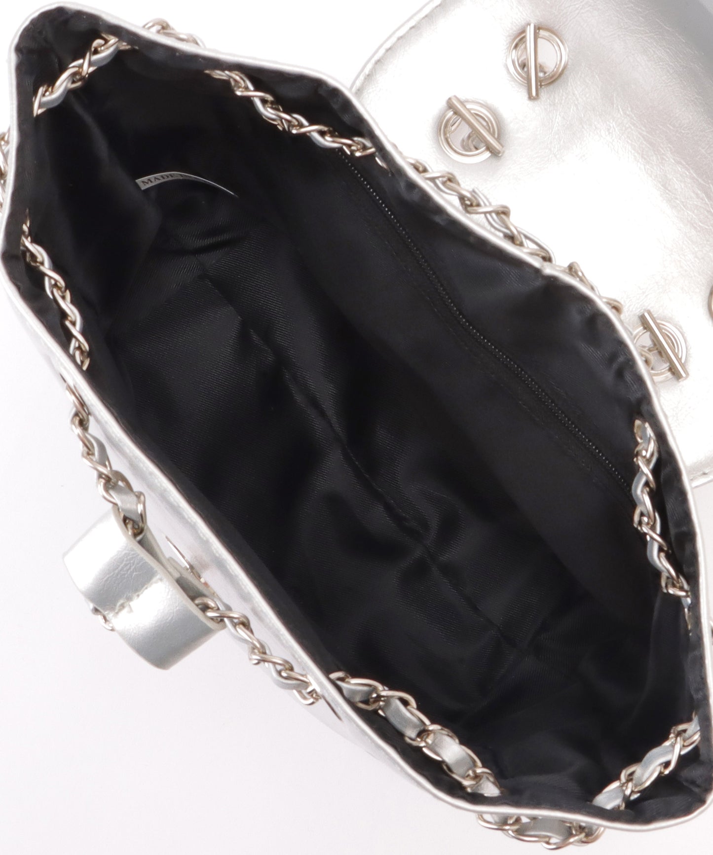 チェーン ストラップ コンパクト リュックサック