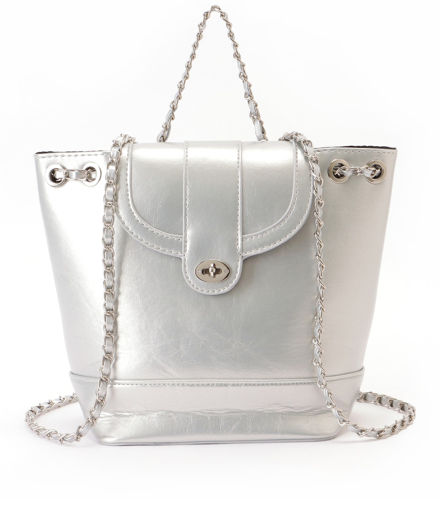 チェーン ストラップ コンパクト リュックサック