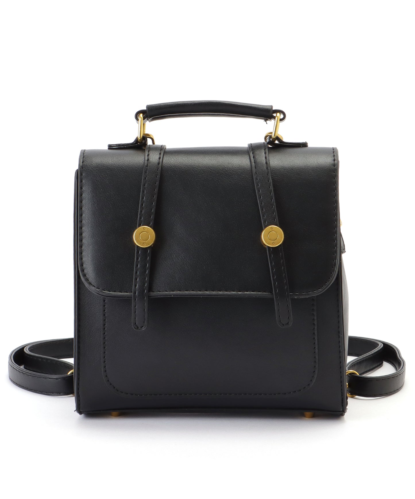 3WAY ストラップ付き フラップ バッグ