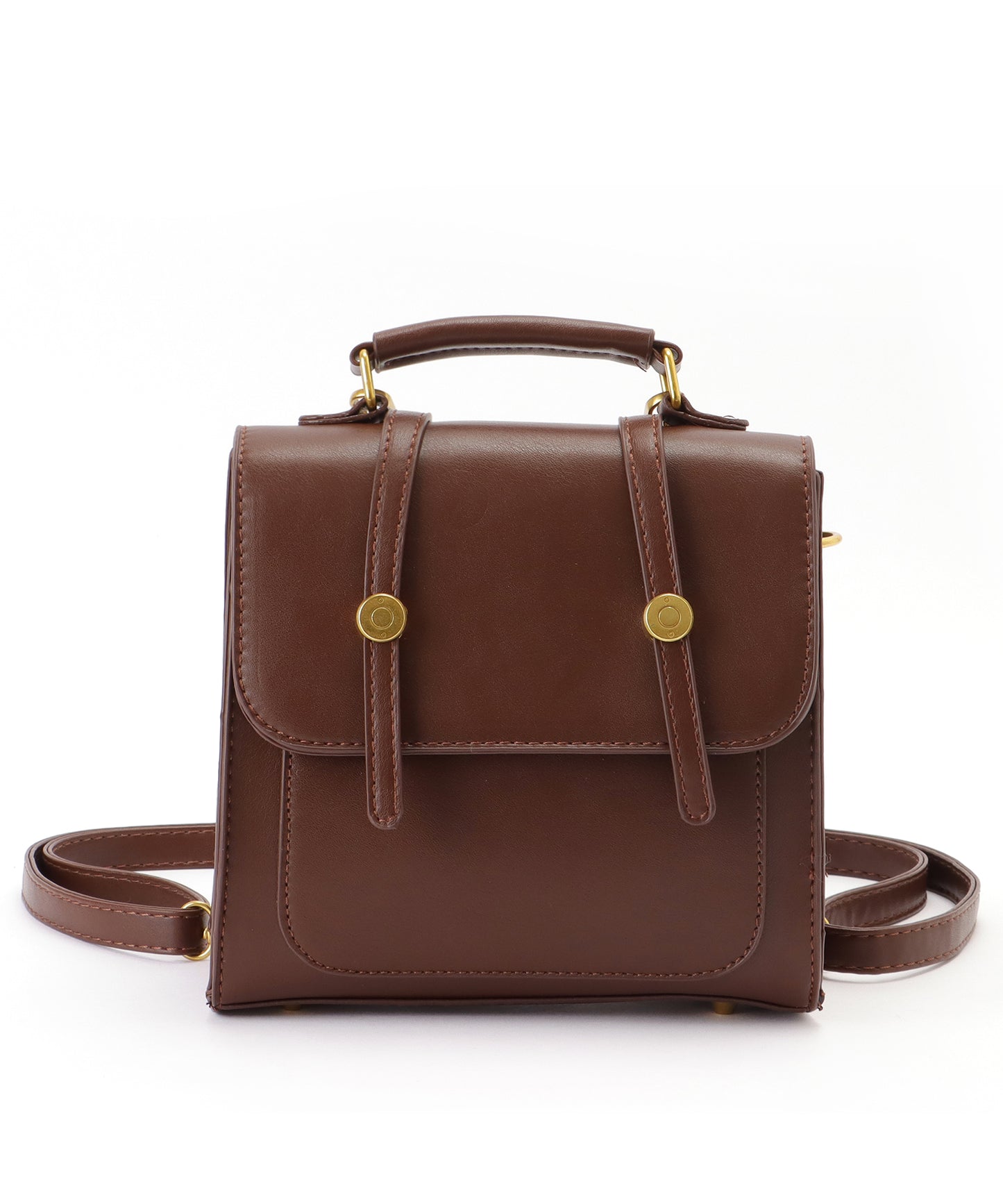 3WAY ストラップ付き フラップ バッグ