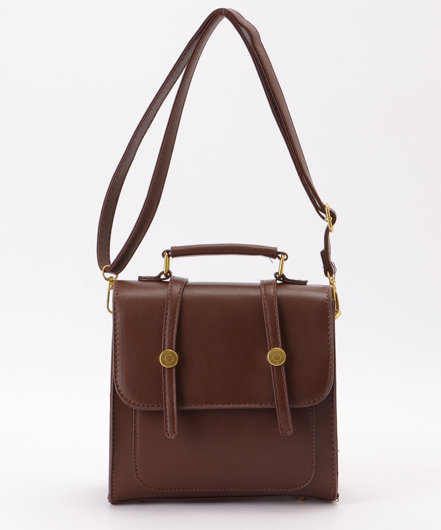 3WAY ストラップ付き フラップ バッグ