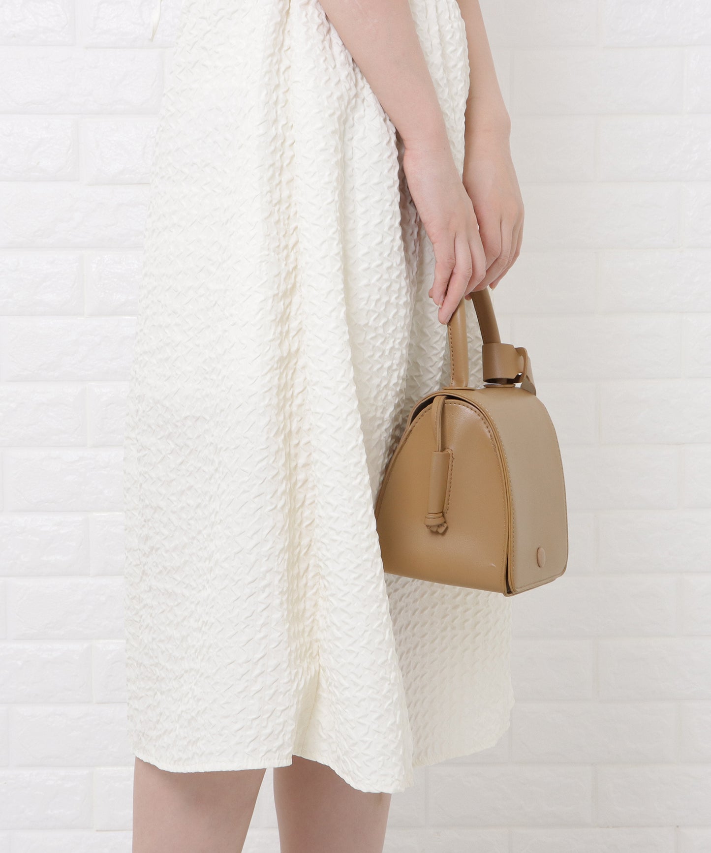 ボックス型2wayミニバッグ