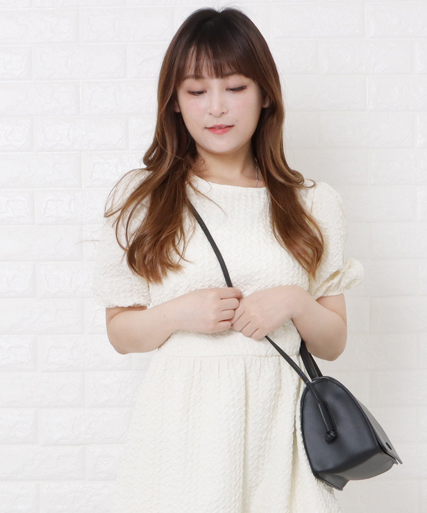 ボックス型2wayミニバッグ