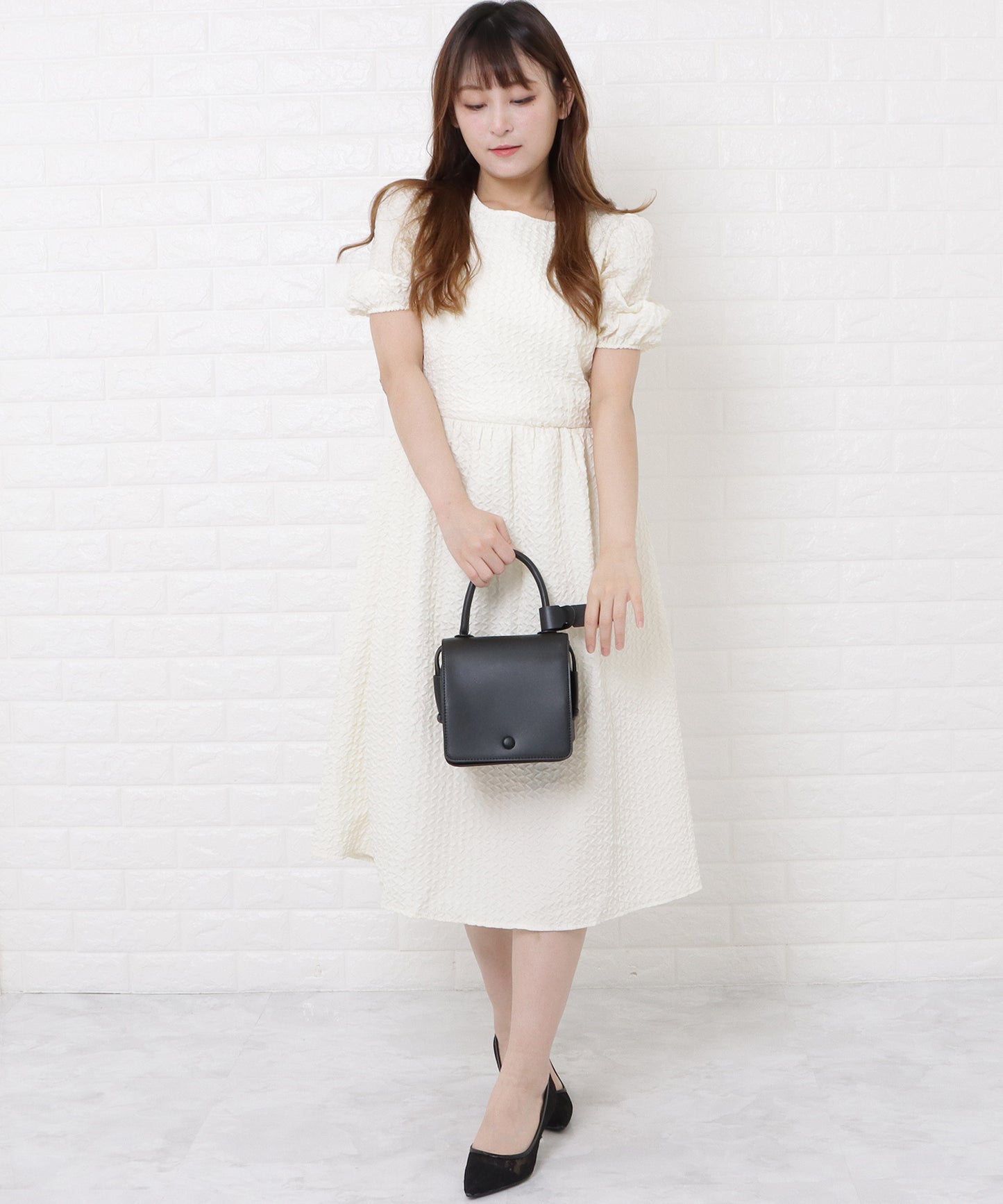 ボックス型2wayミニバッグ