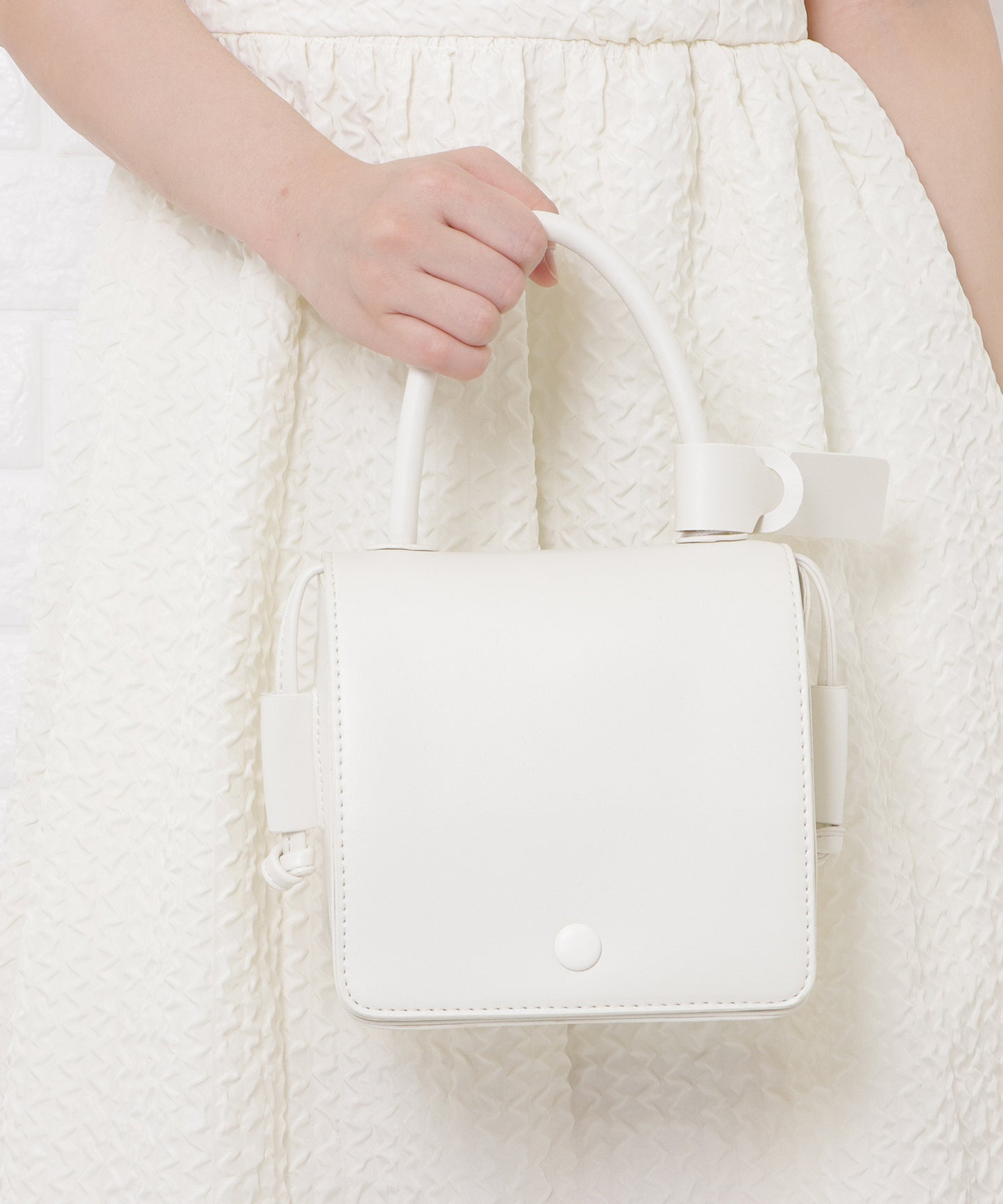 ボックス型2wayミニバッグ