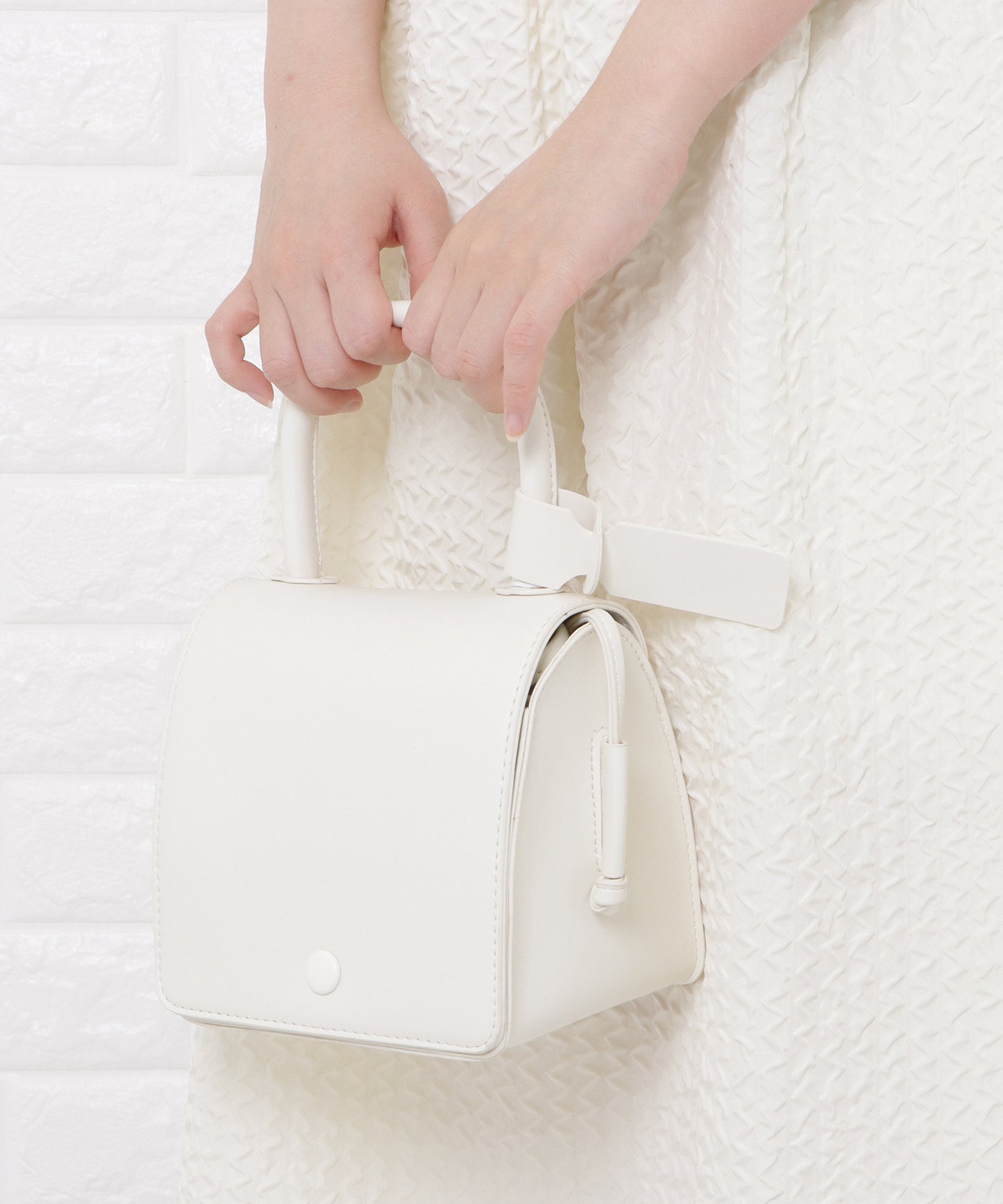 ボックス型2wayミニバッグ