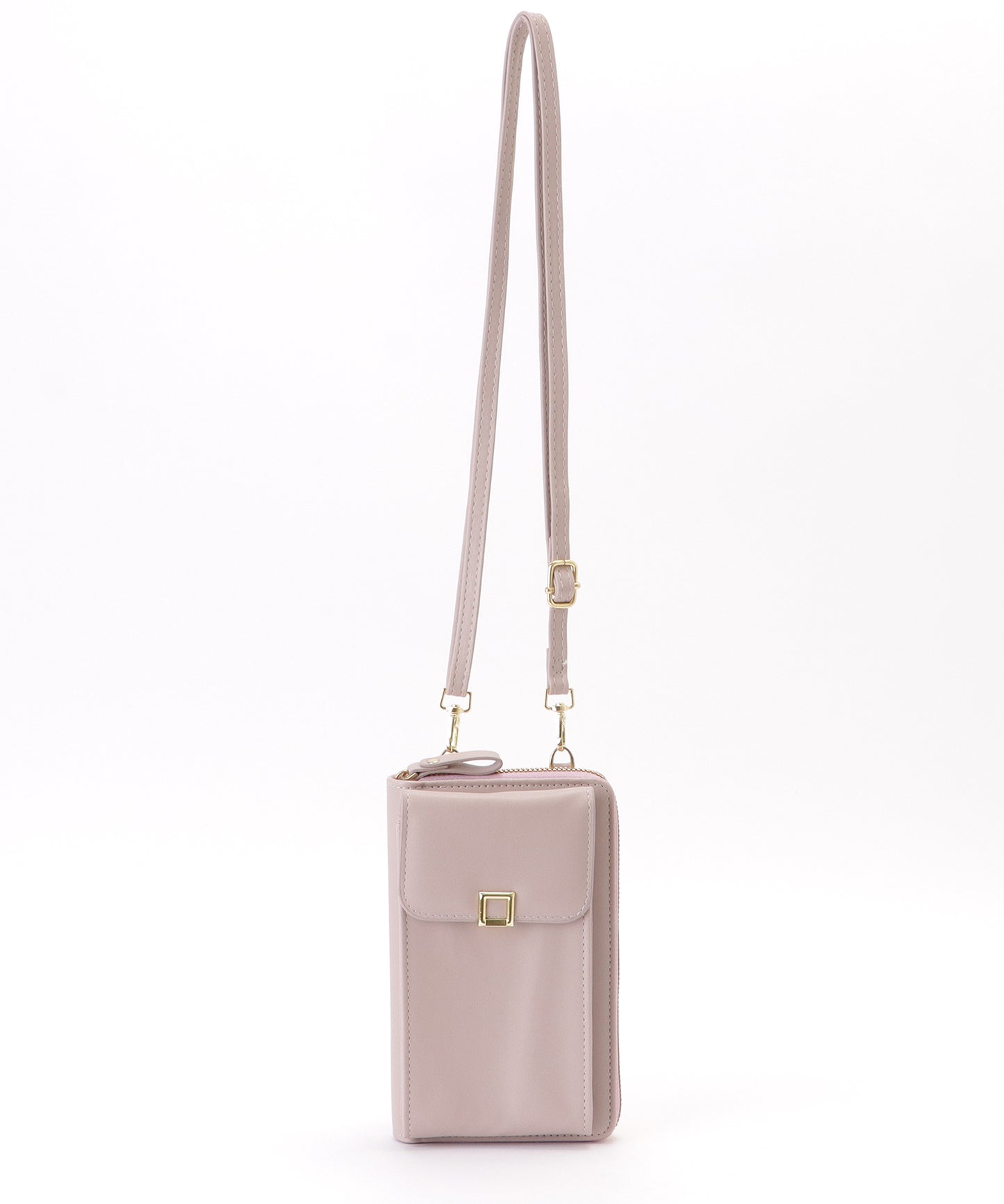 コンパクト スクエア ショルダー ウォレット