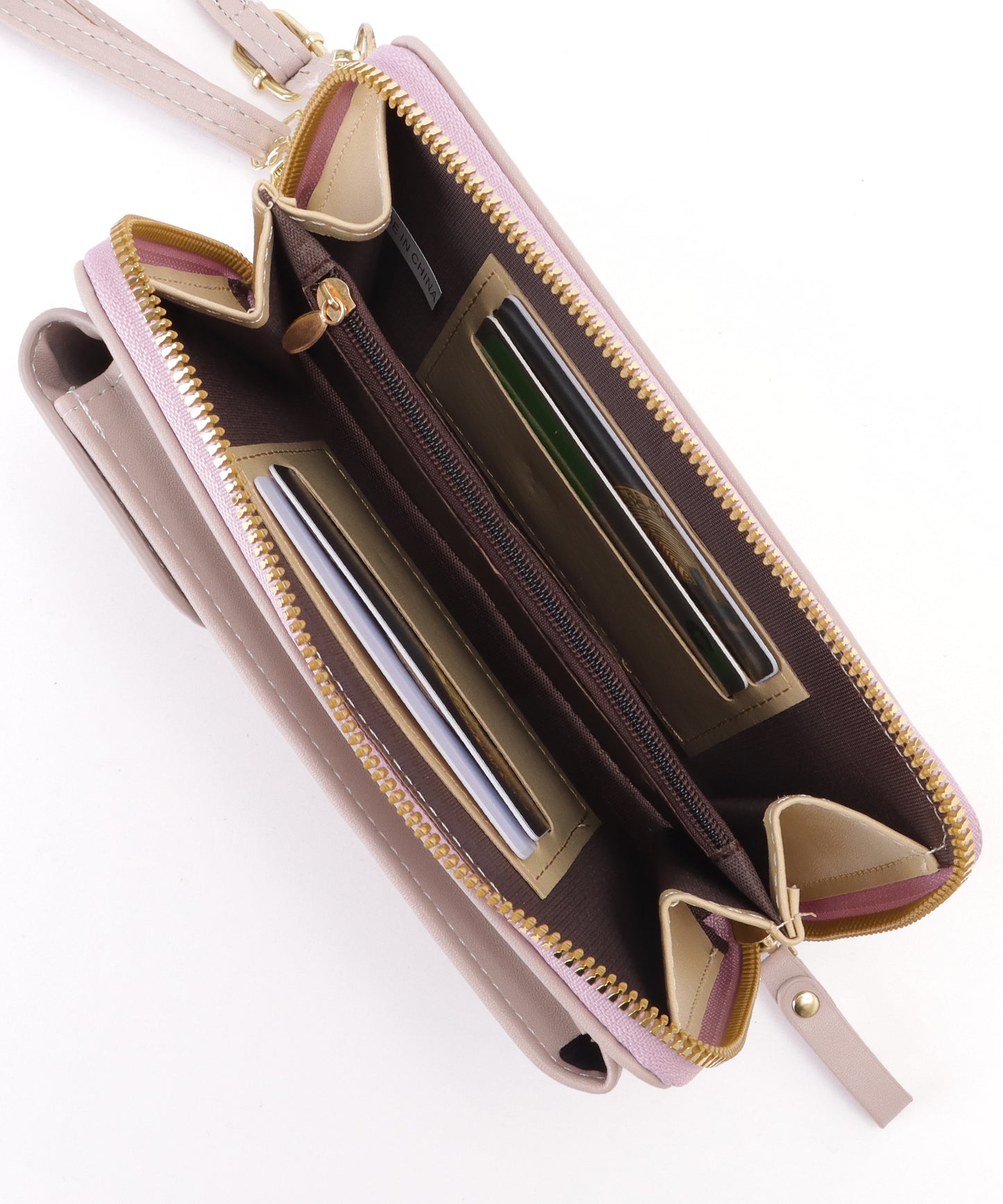 コンパクト スクエア ショルダー ウォレット