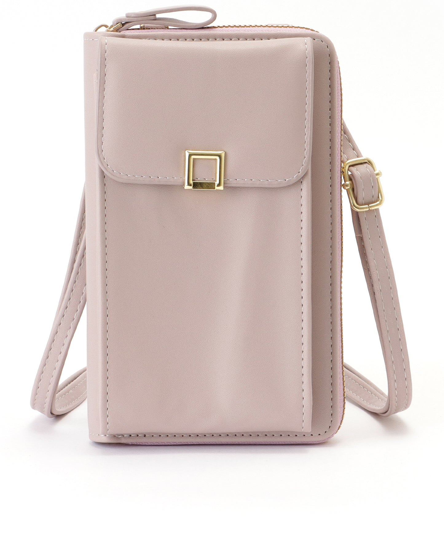 コンパクト スクエア ショルダー ウォレット