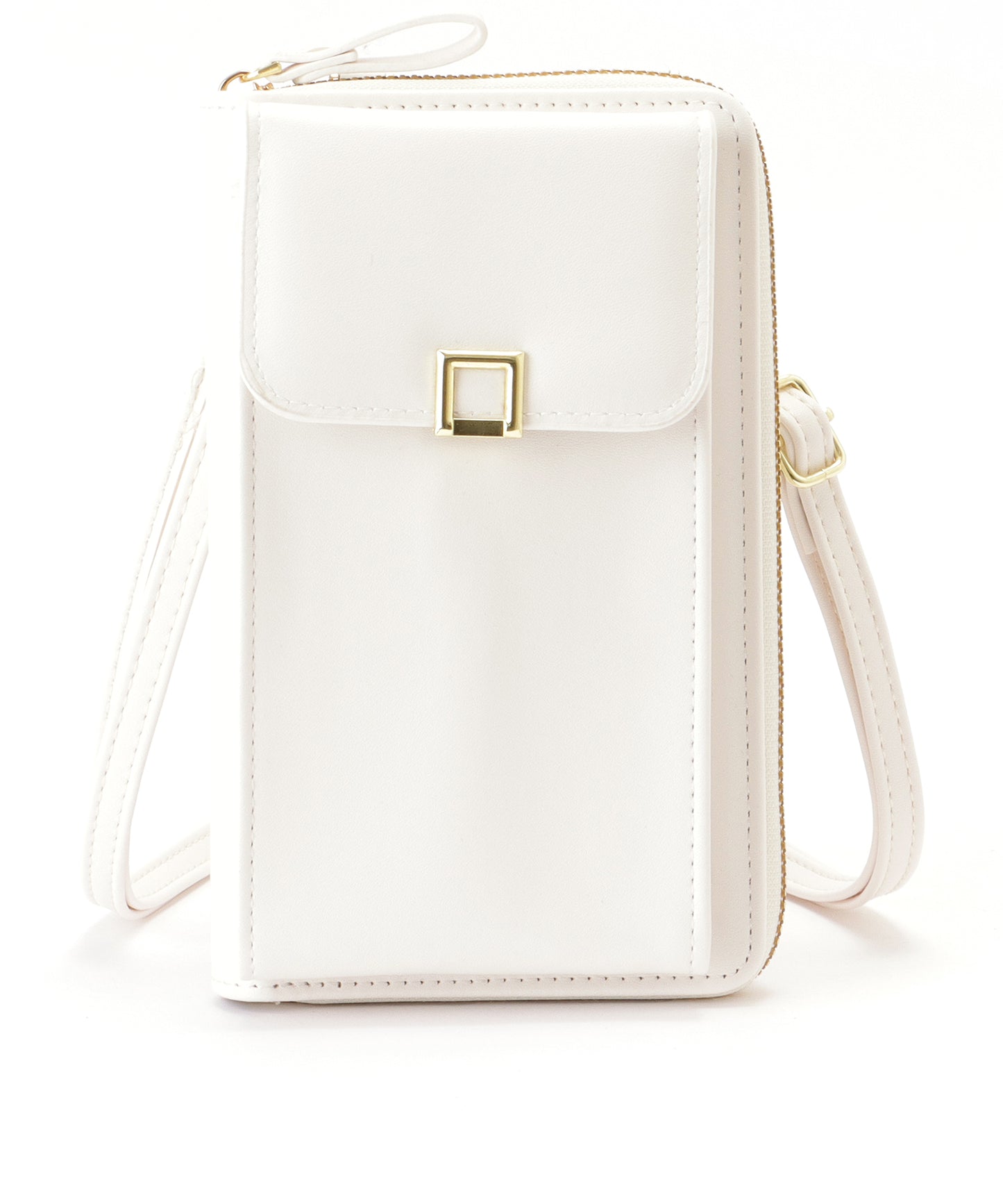 コンパクト スクエア ショルダー ウォレット