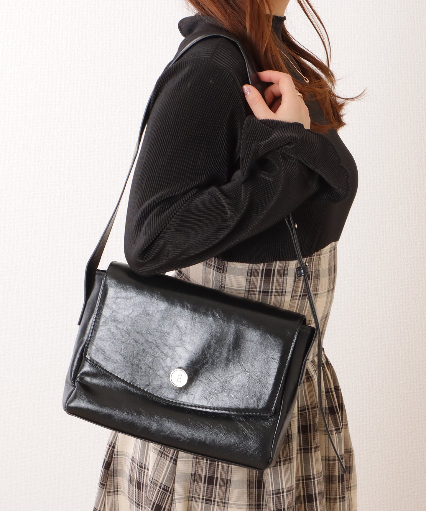 スクエア ビッグ メッセンジャーバッグ