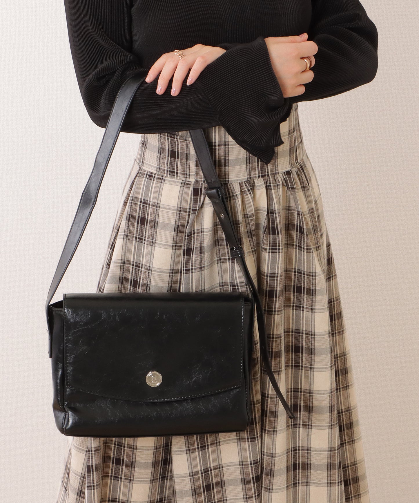 スクエア ビッグ メッセンジャーバッグ