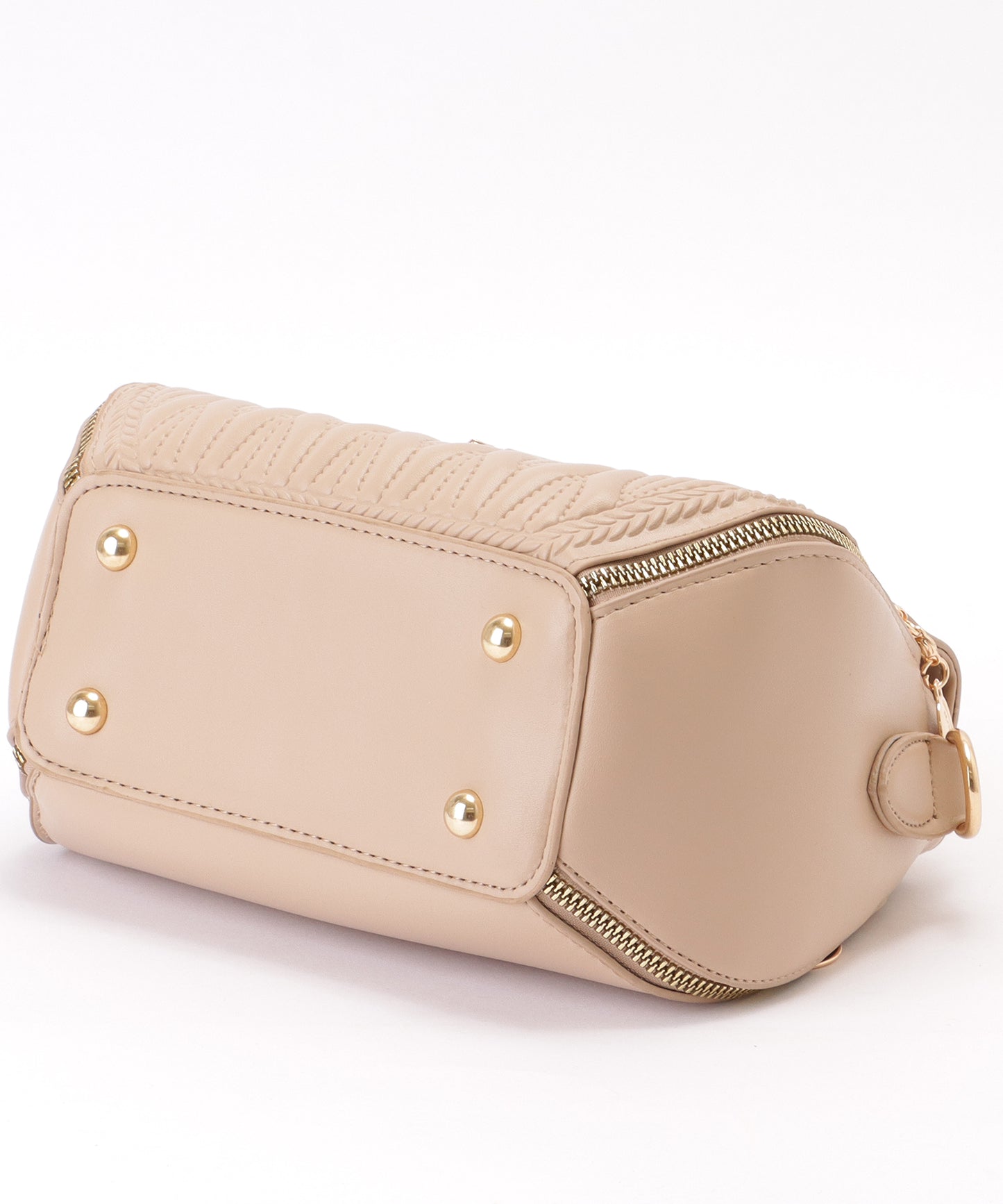 ハートバックル付き キルティング 2WAY ショルダー バッグ