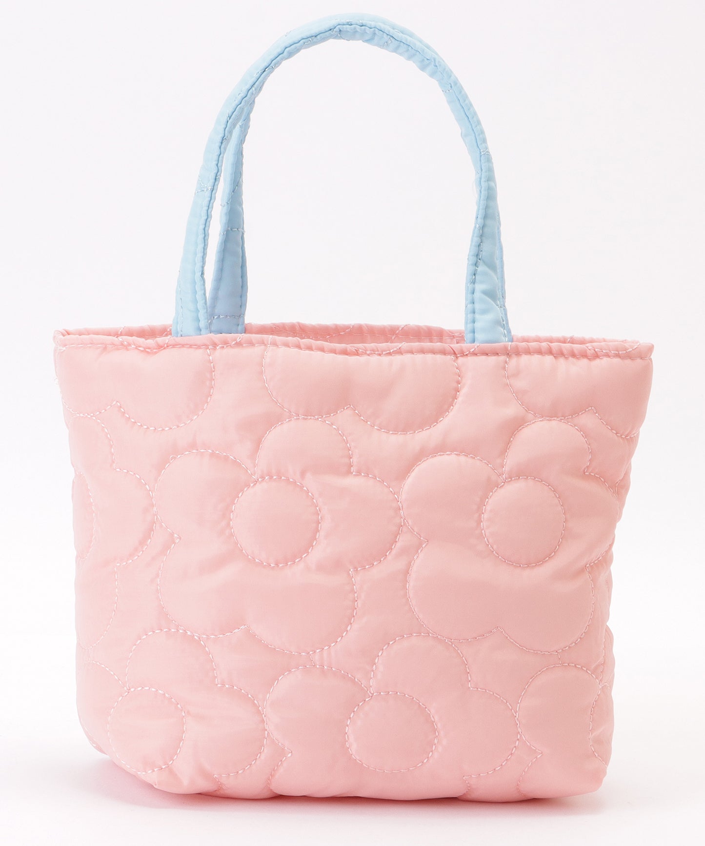 フラワー キルティング ミニ トート バッグ