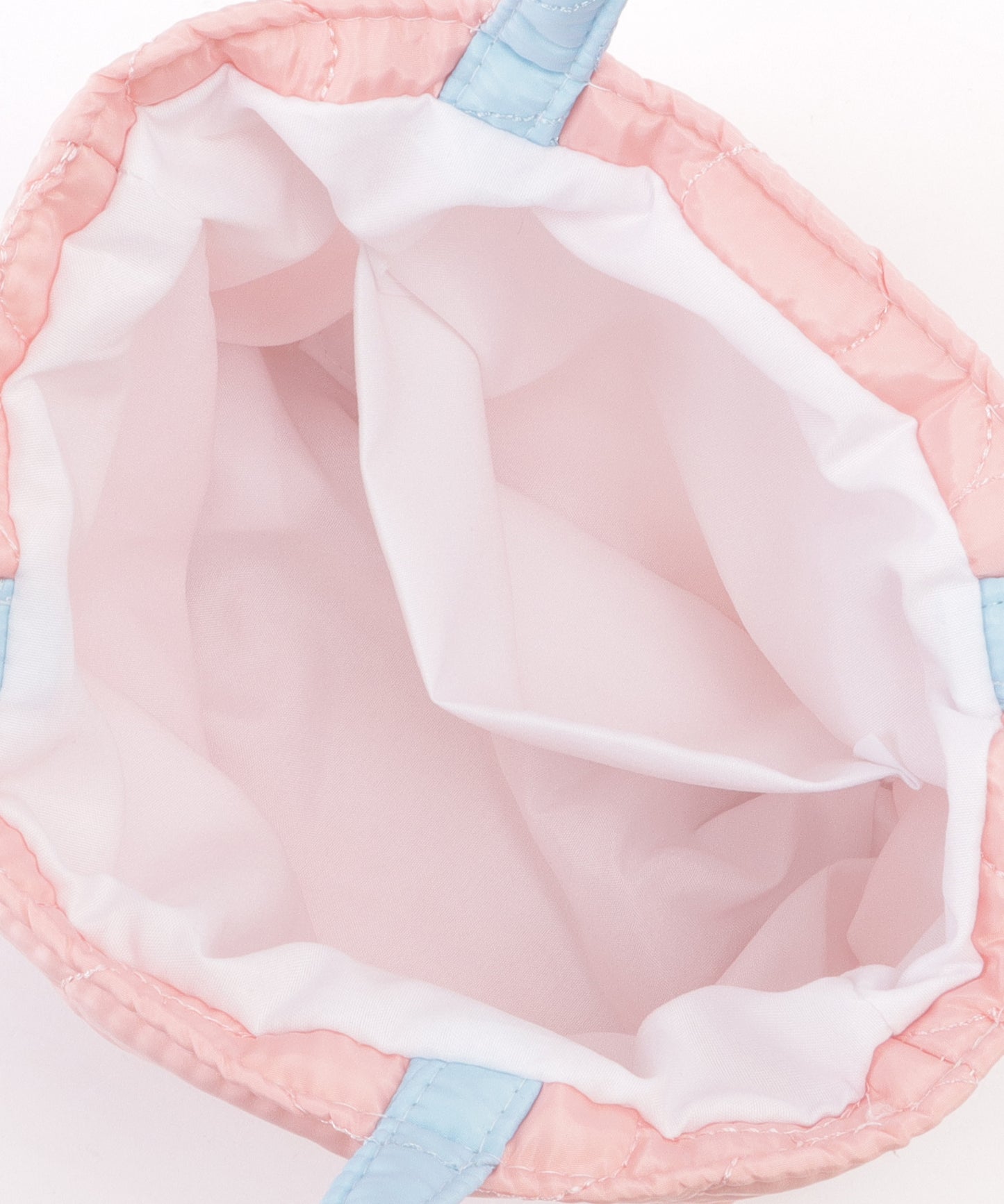 フラワー キルティング ミニ トート バッグ