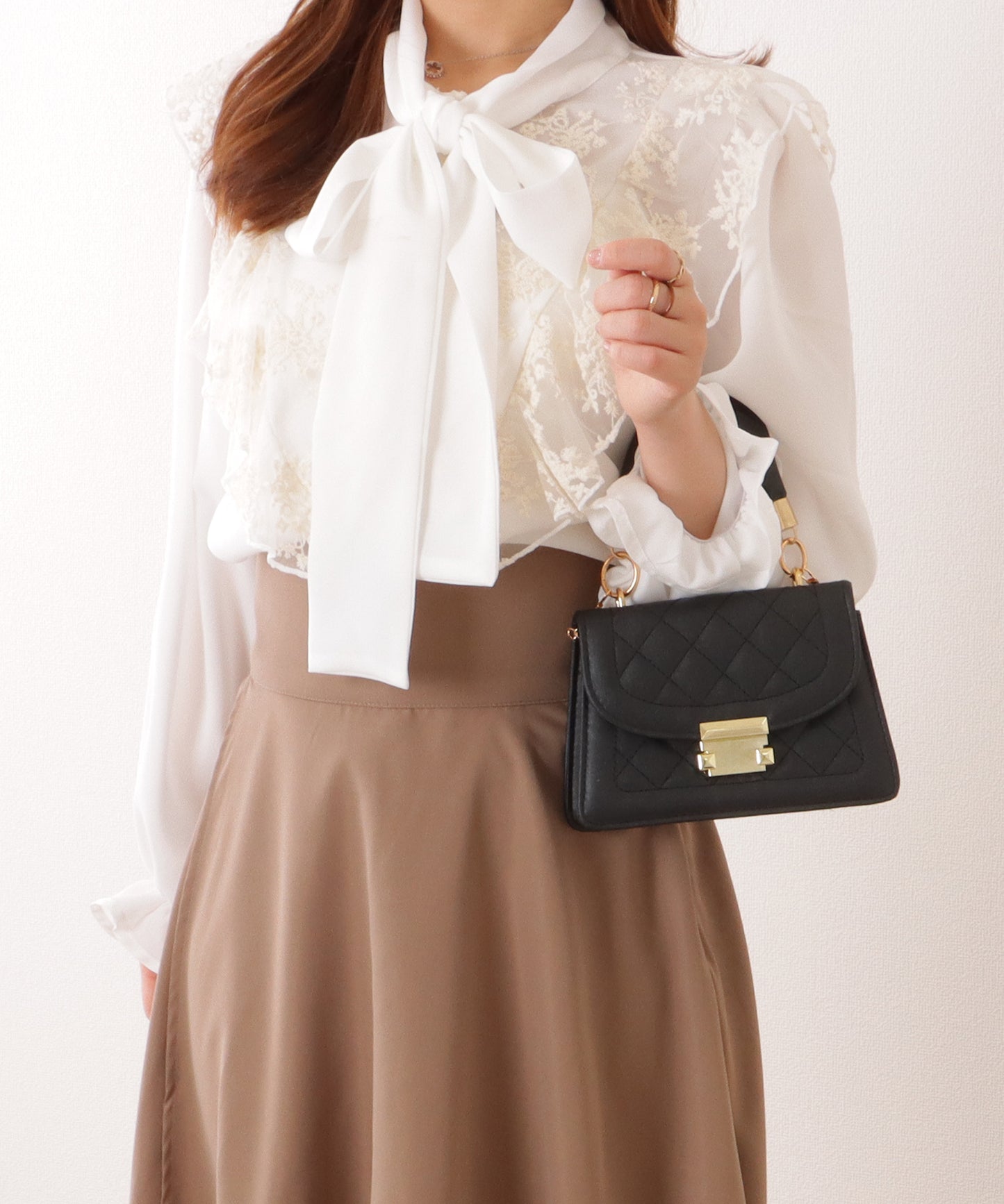 2WAY ラウンド ショルダー バッグ