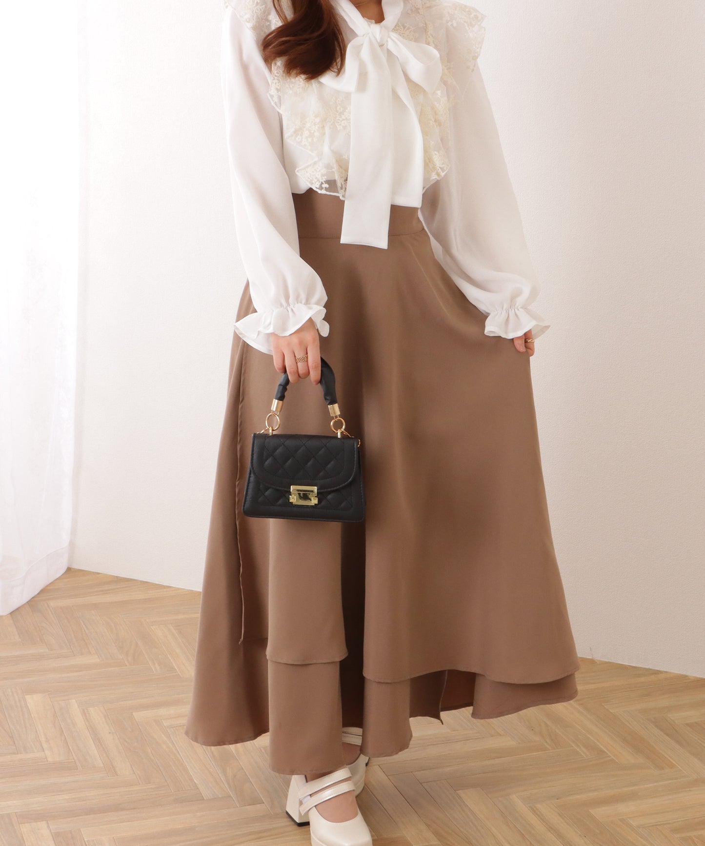 2WAY ラウンド ショルダー バッグ