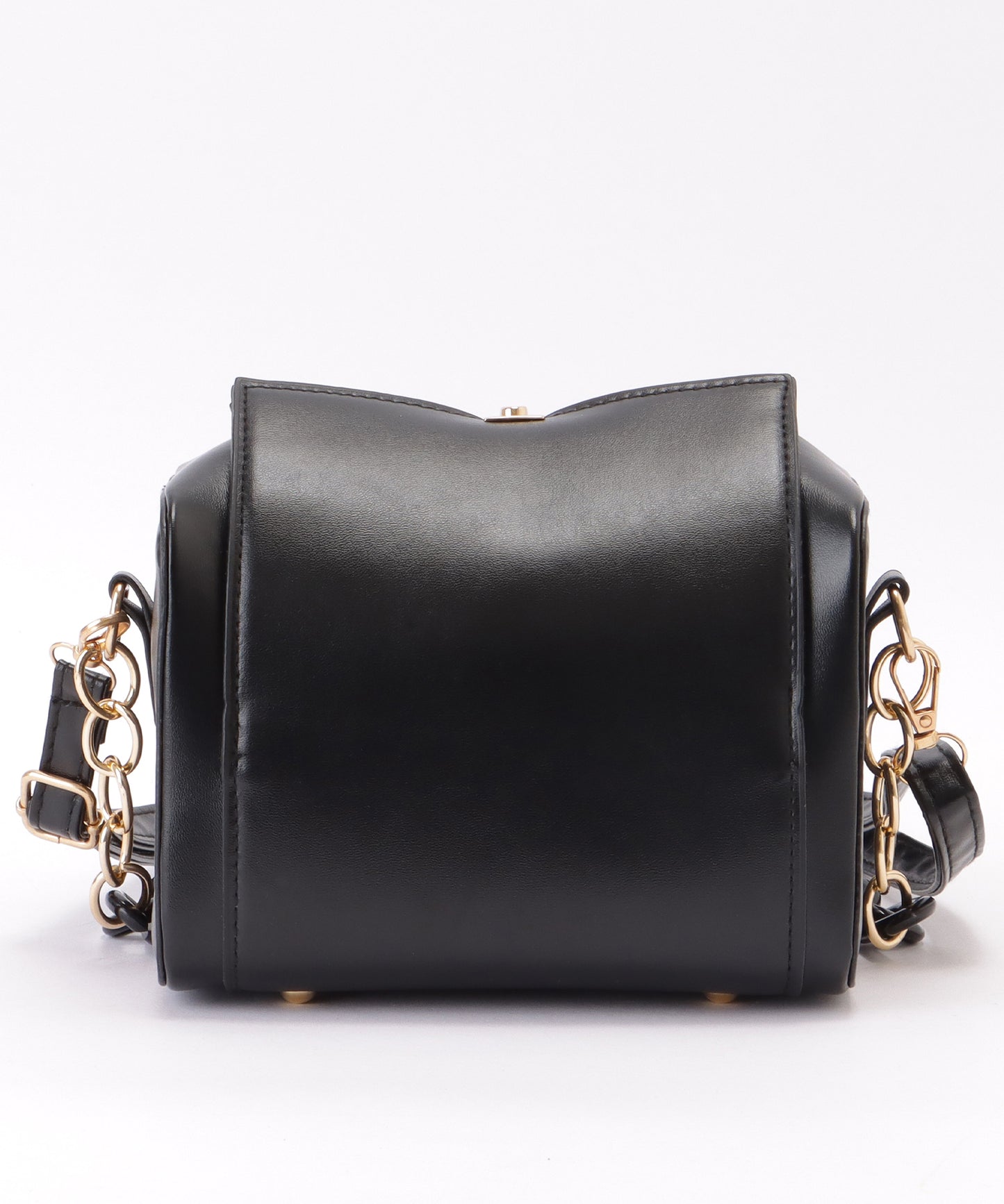 チェーン付き 2WAY コンパクト ボストン バッグ