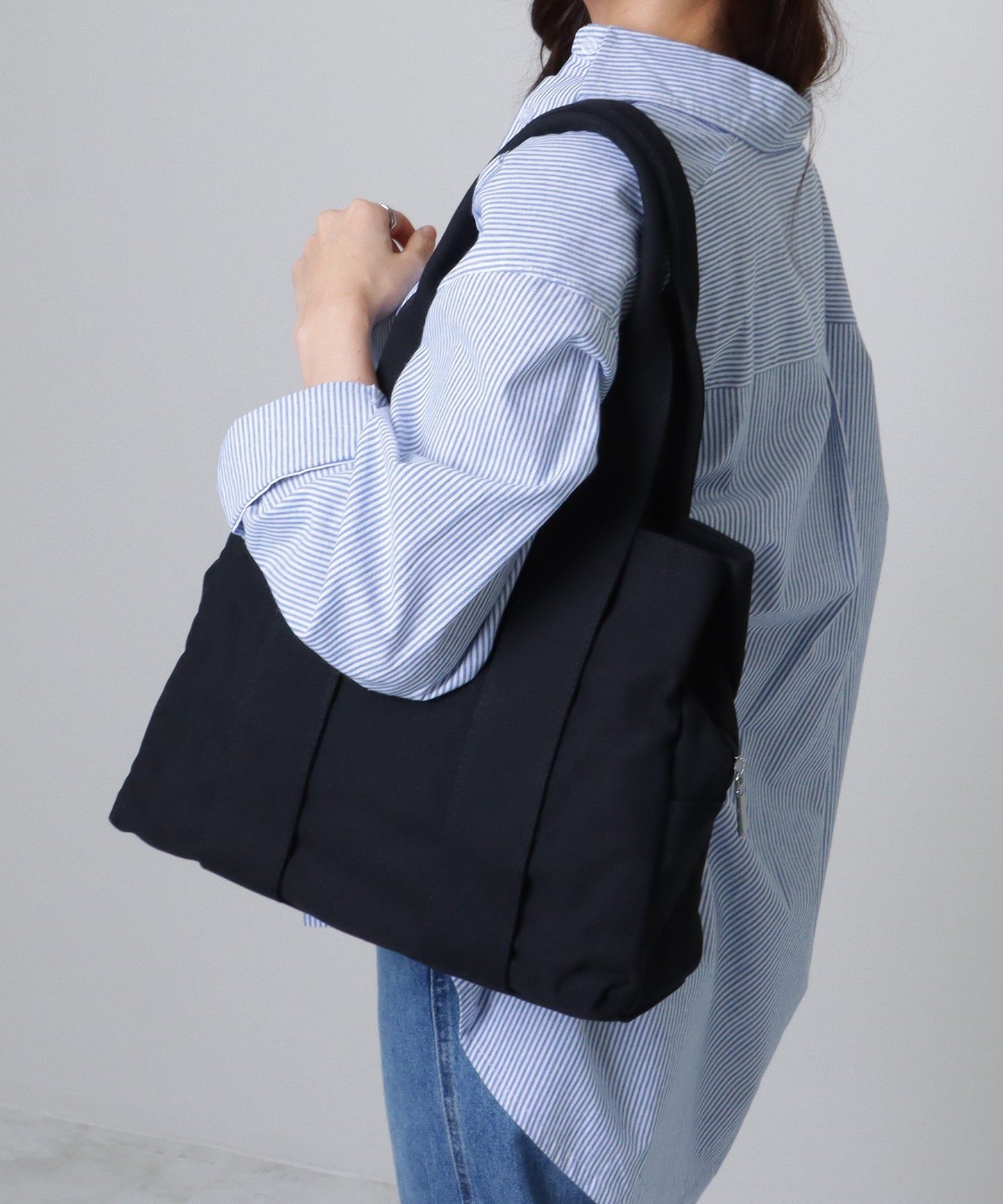 3ポケット マルチ キャンバス トート バッグ