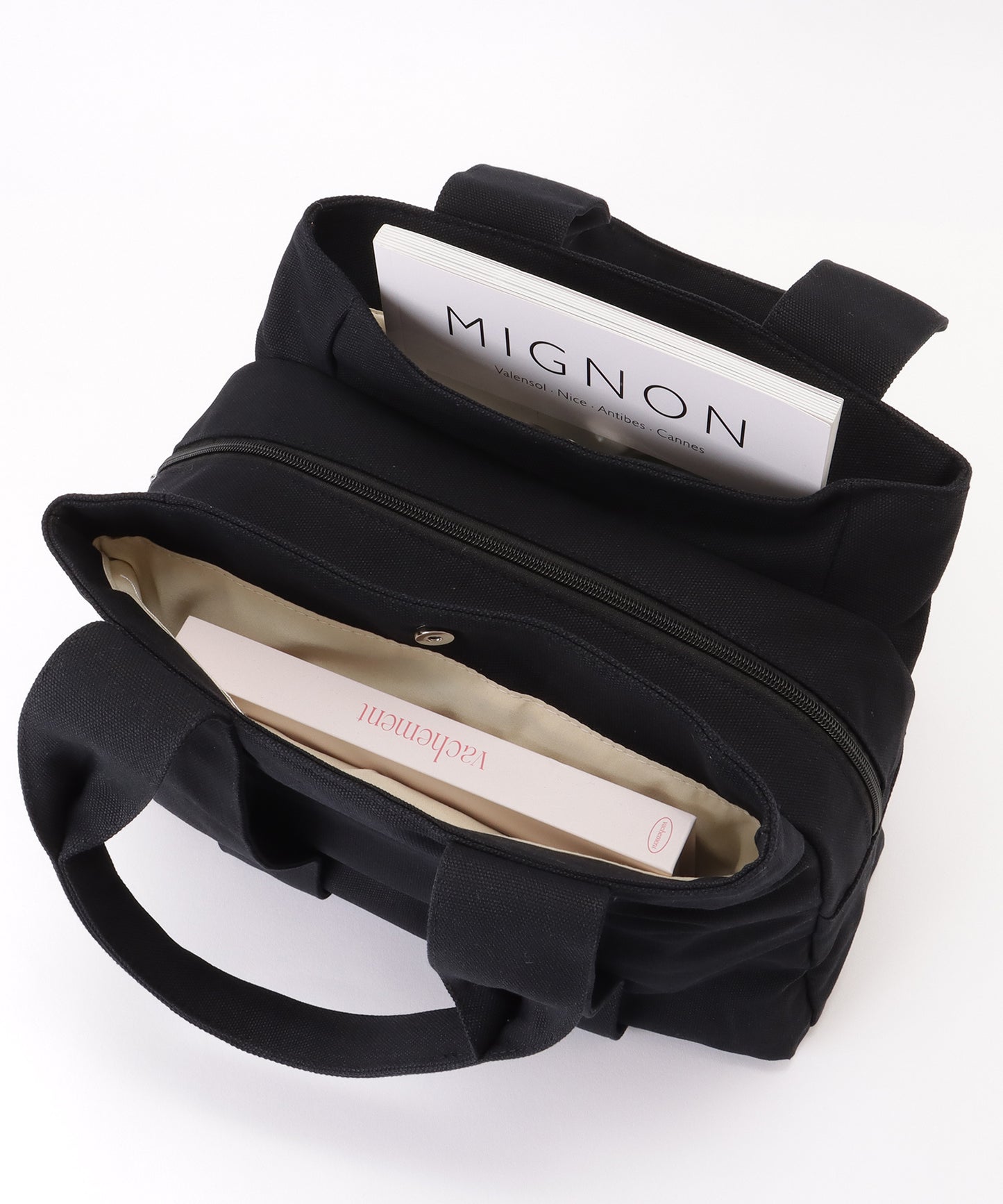 3ポケット マルチ キャンバス トート バッグ