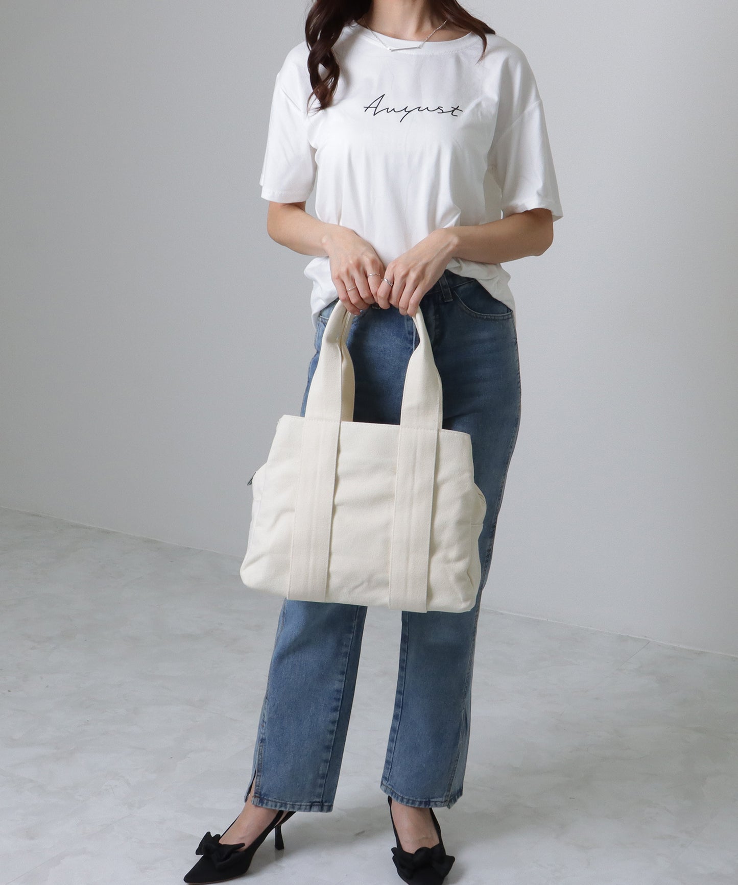 3ポケット マルチ キャンバス トート バッグ