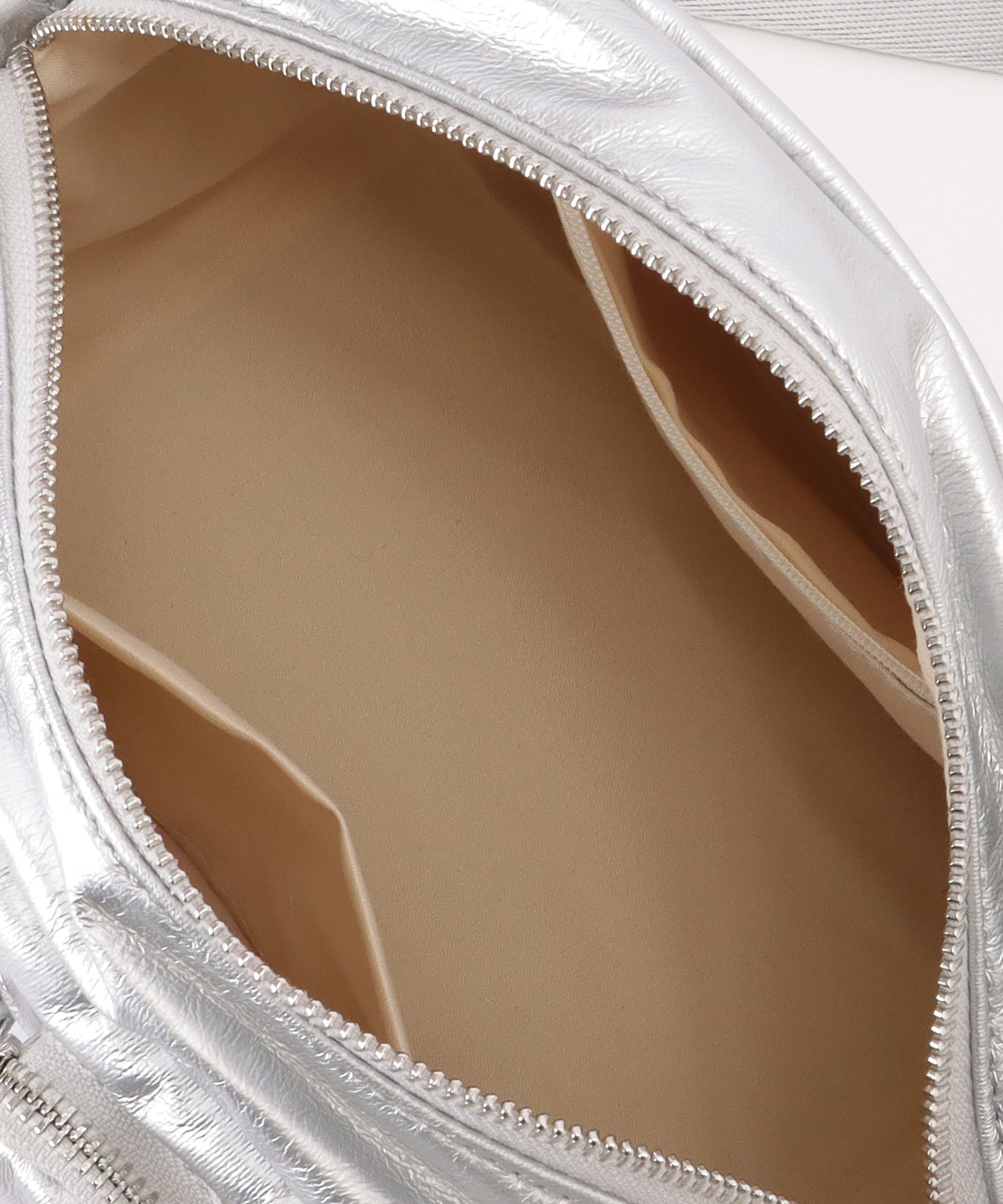 多ポケット スクエア コンパクト ショルダーバッグ